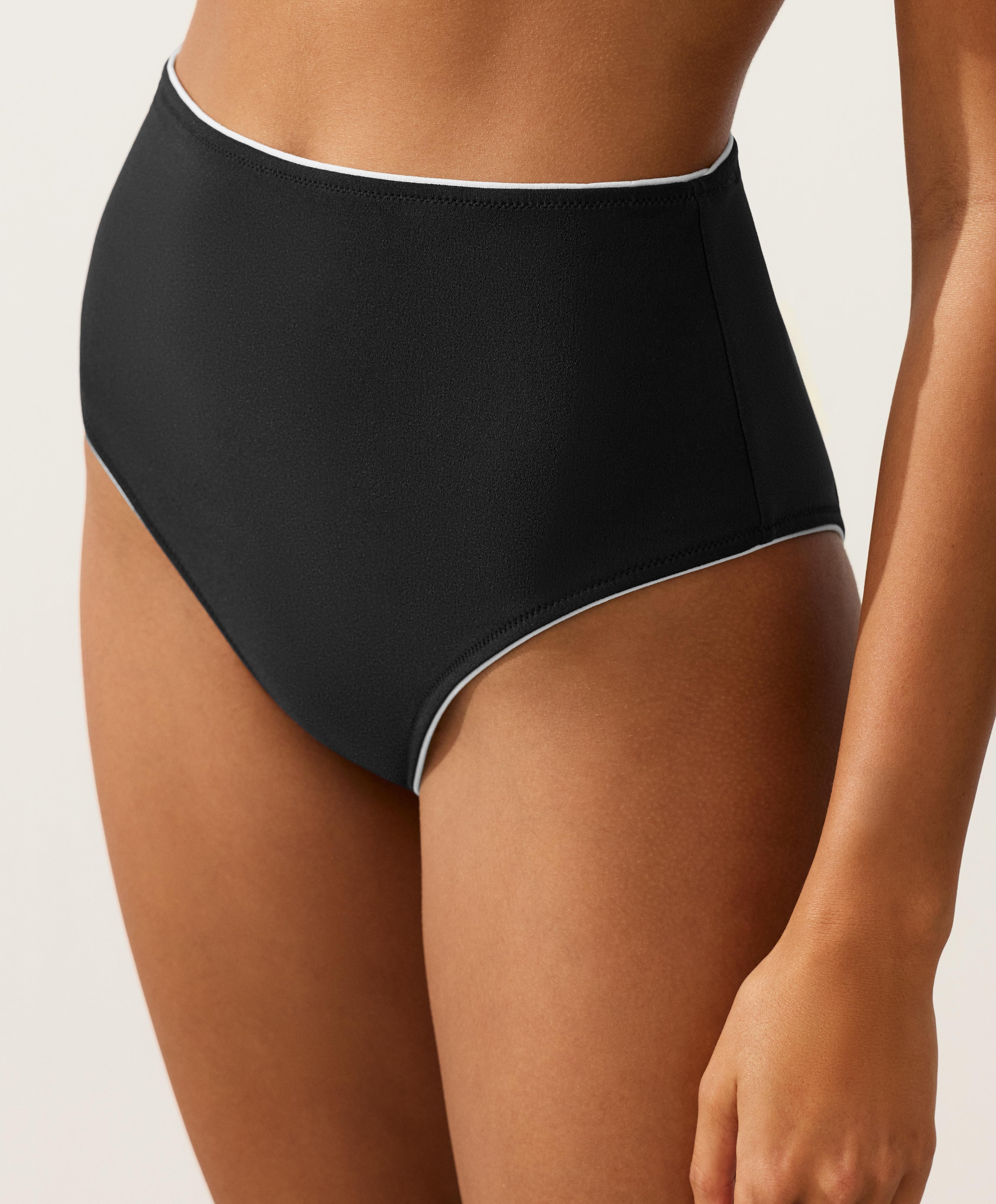 Bikini braga alta piping