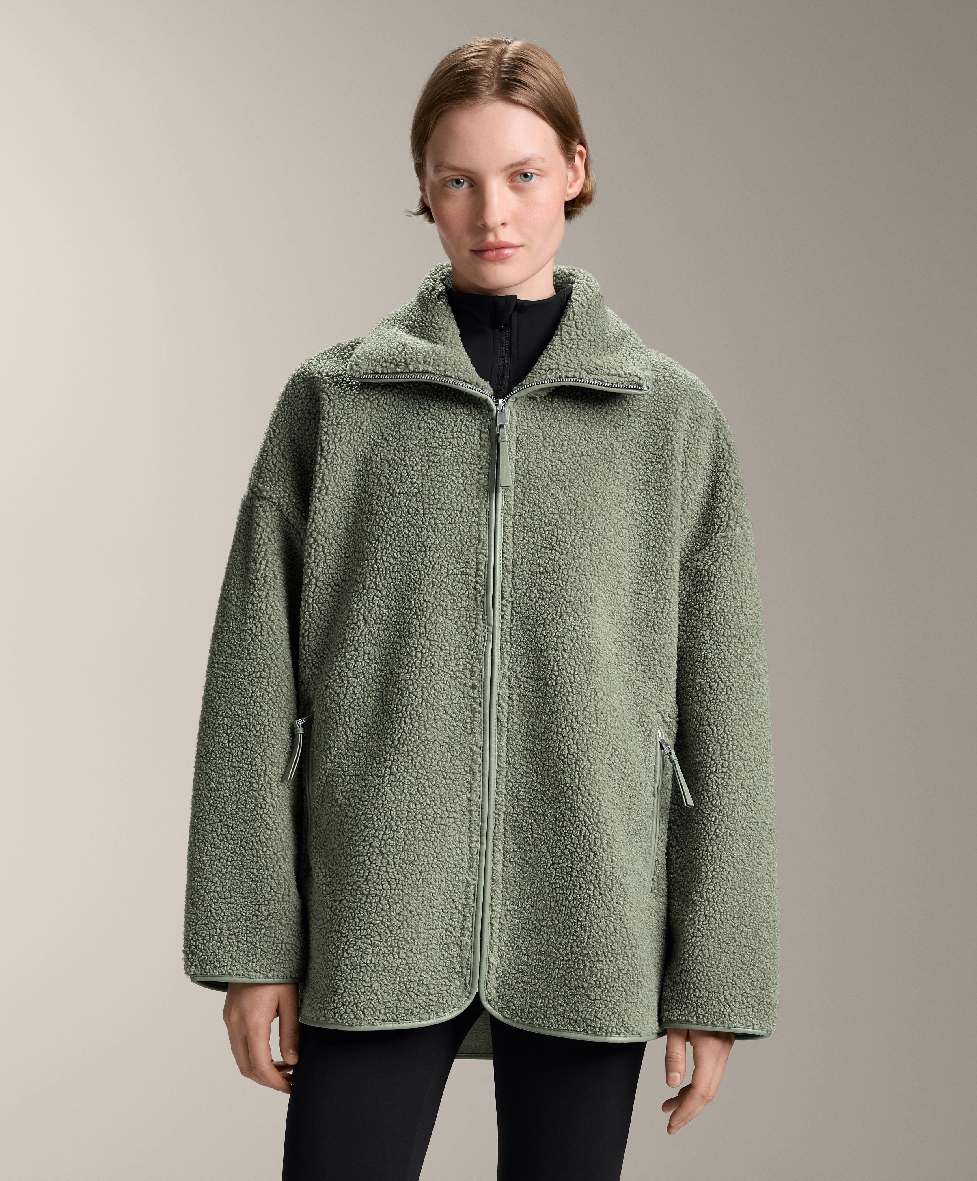Faux-shearling oversize jacket Faux-shearling oversize jacket