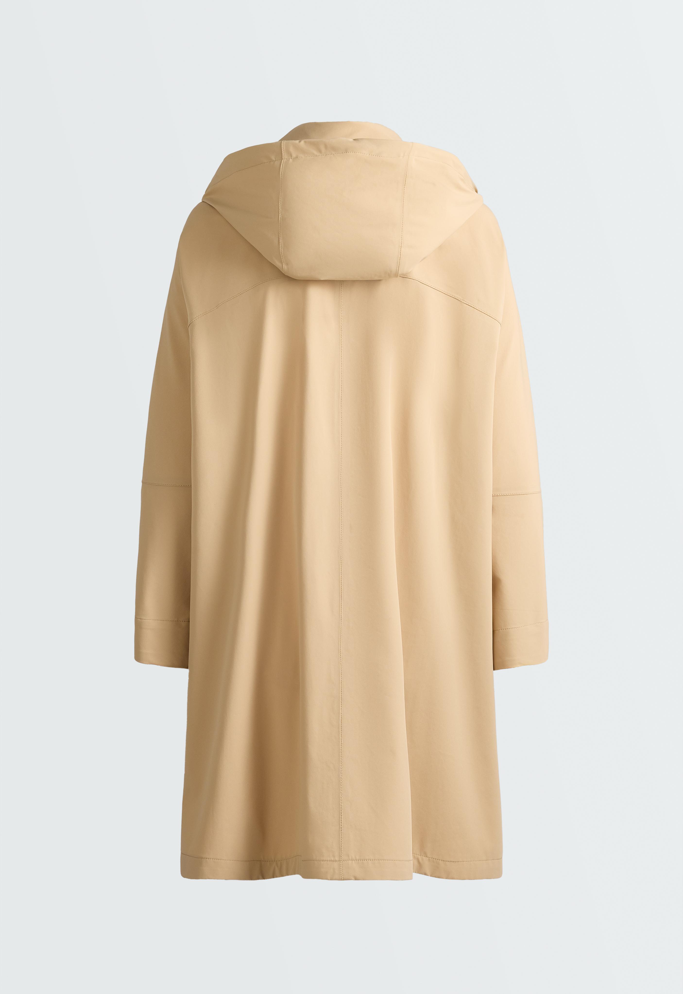 Extra lightweight 10k waterproof short cape — CAMEL
