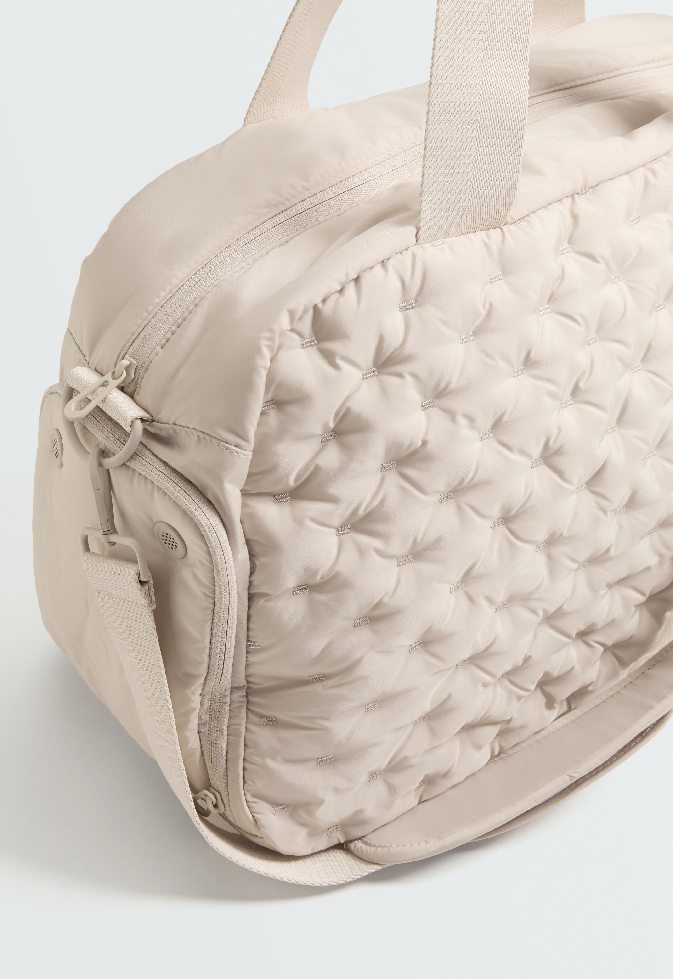 Padded technical sports bag — ECRU