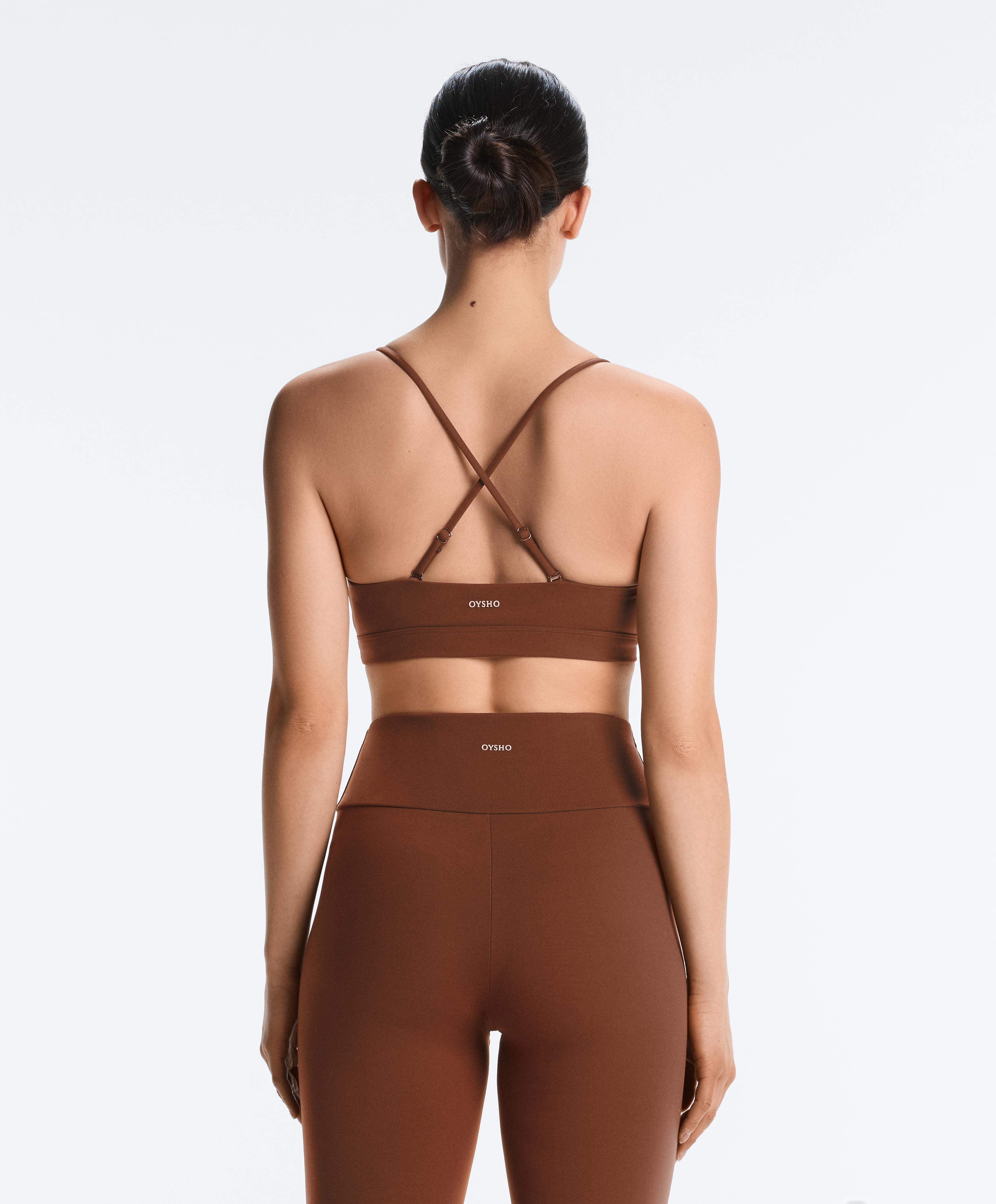 Light-support Comfortlux crossover-strap sports bra Light-support Comfortlux crossover-strap sports bra