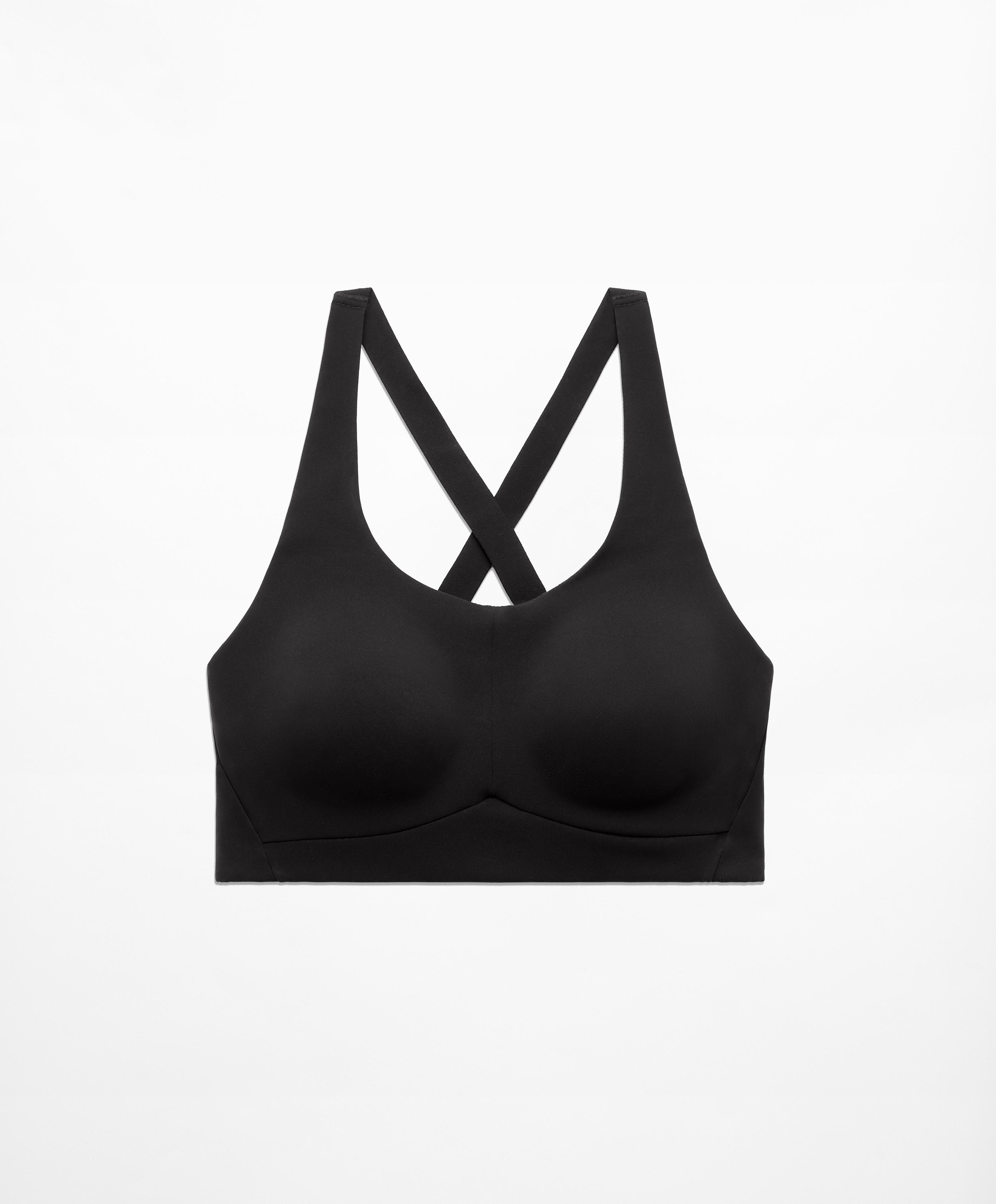 Firm support compressive sports bra