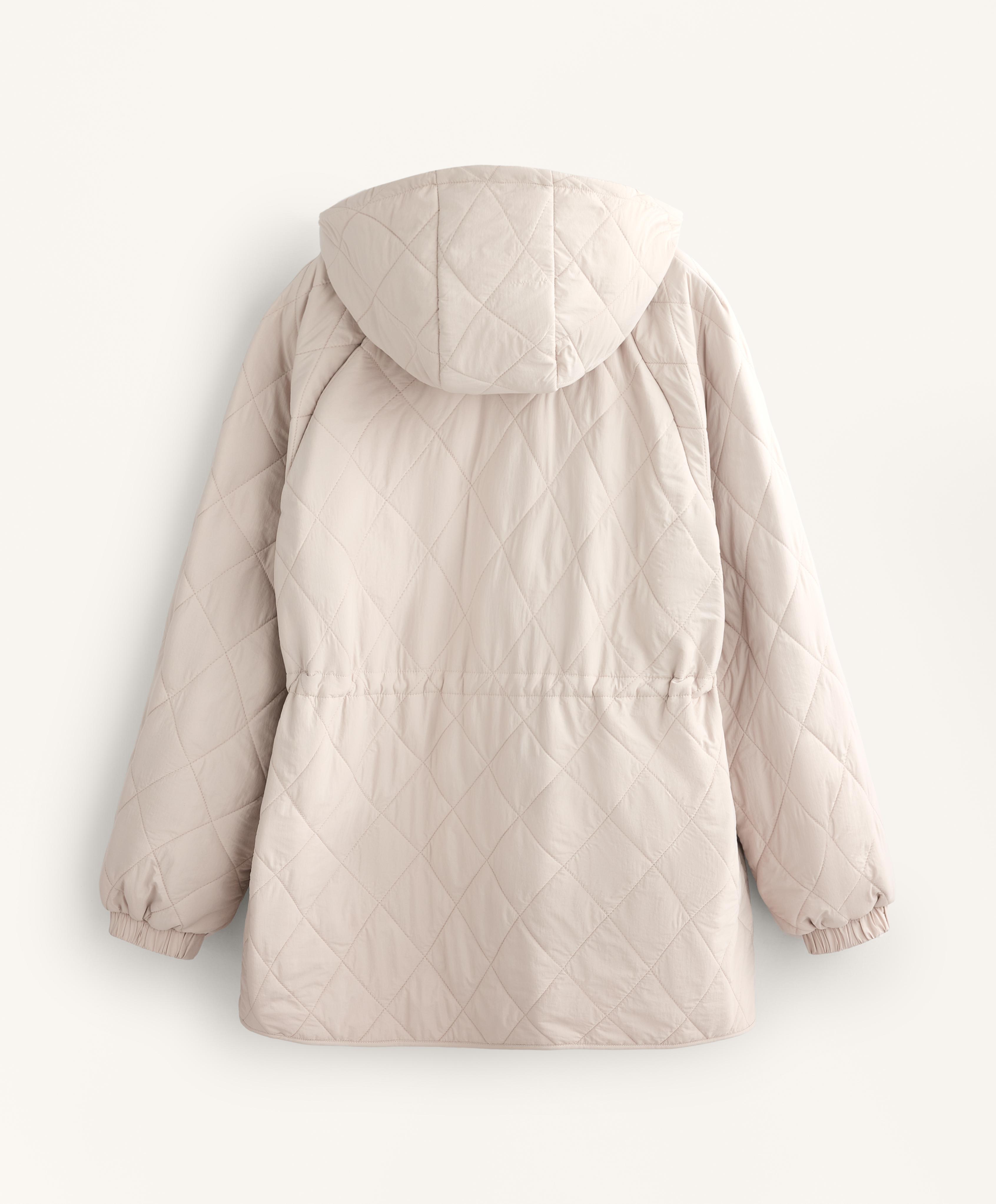 FELLEX® AEROGEL long padded jacket — PALE MINK