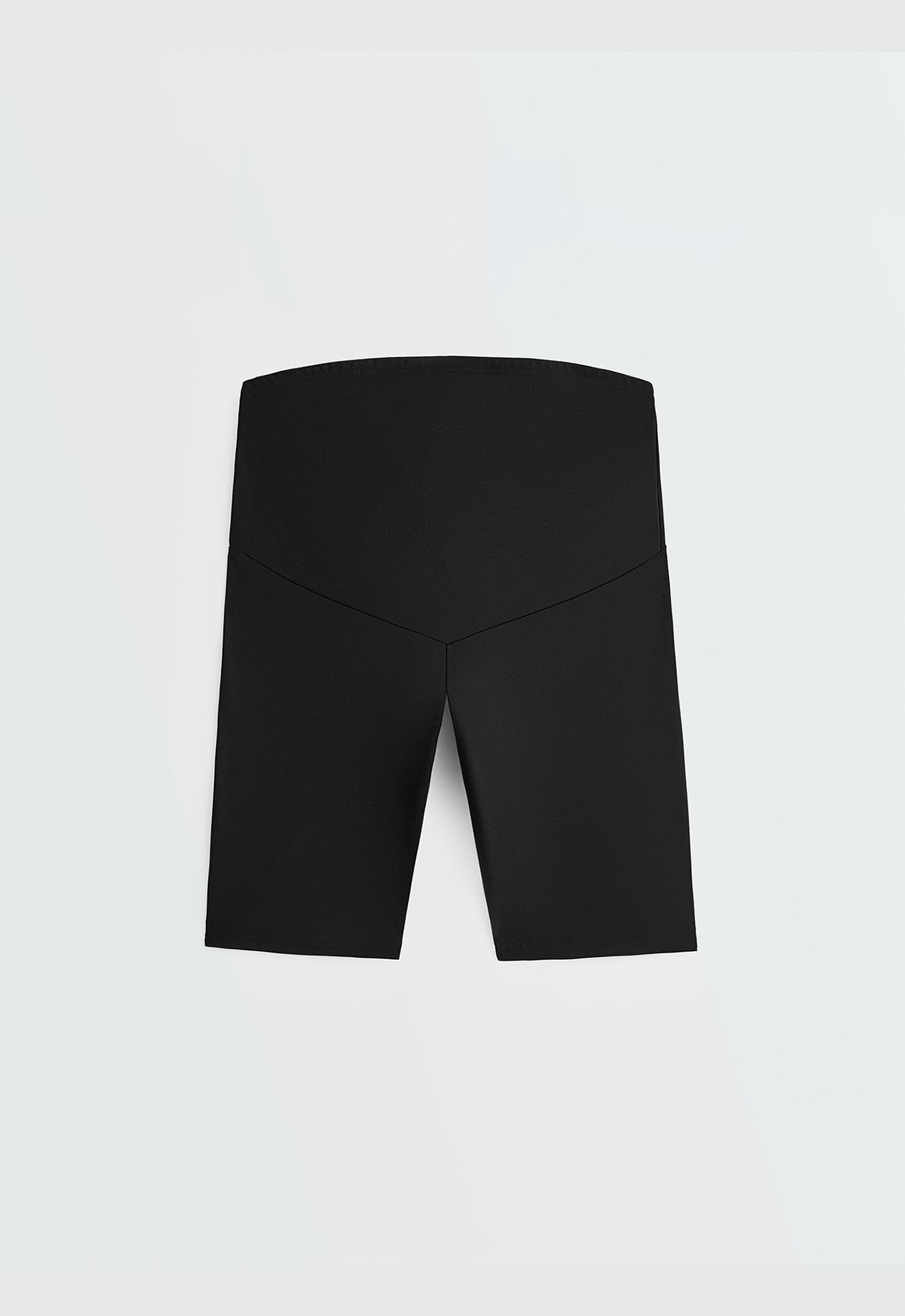 Maternity Comfortlux 20cm cycle leggings — BLACK