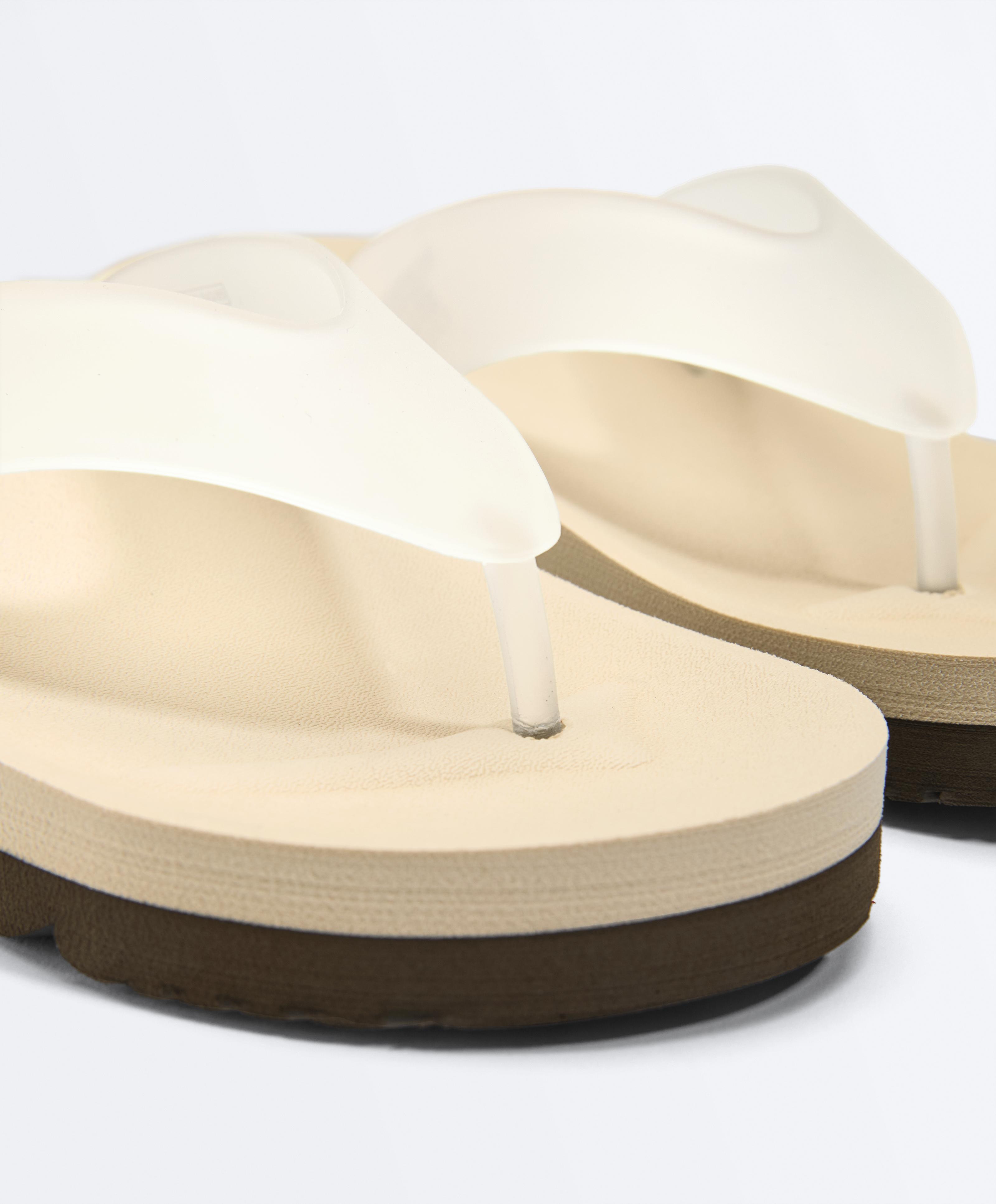 Platform beach sandals