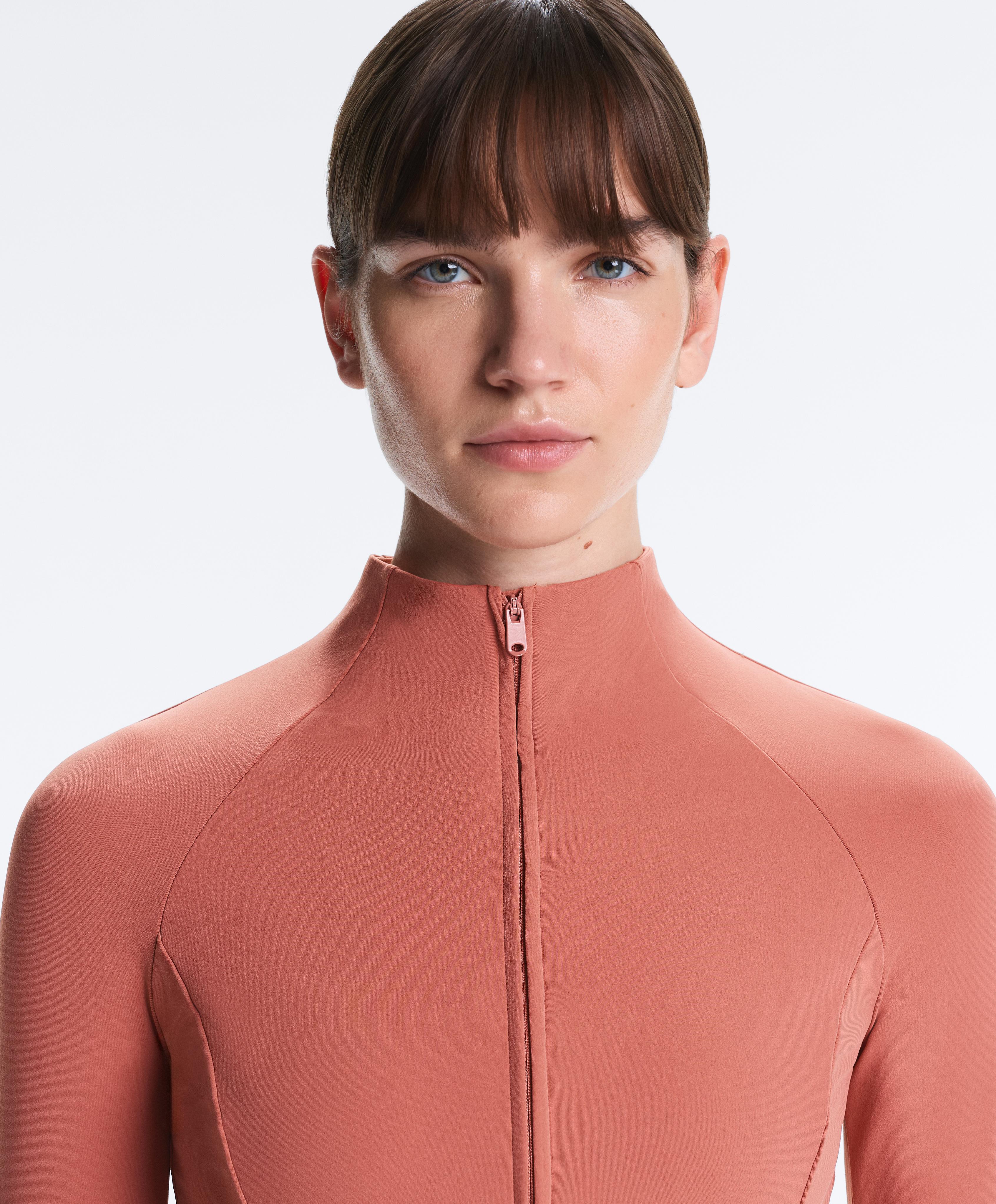 Light warm technical jacket — ROSETTE BLUSH