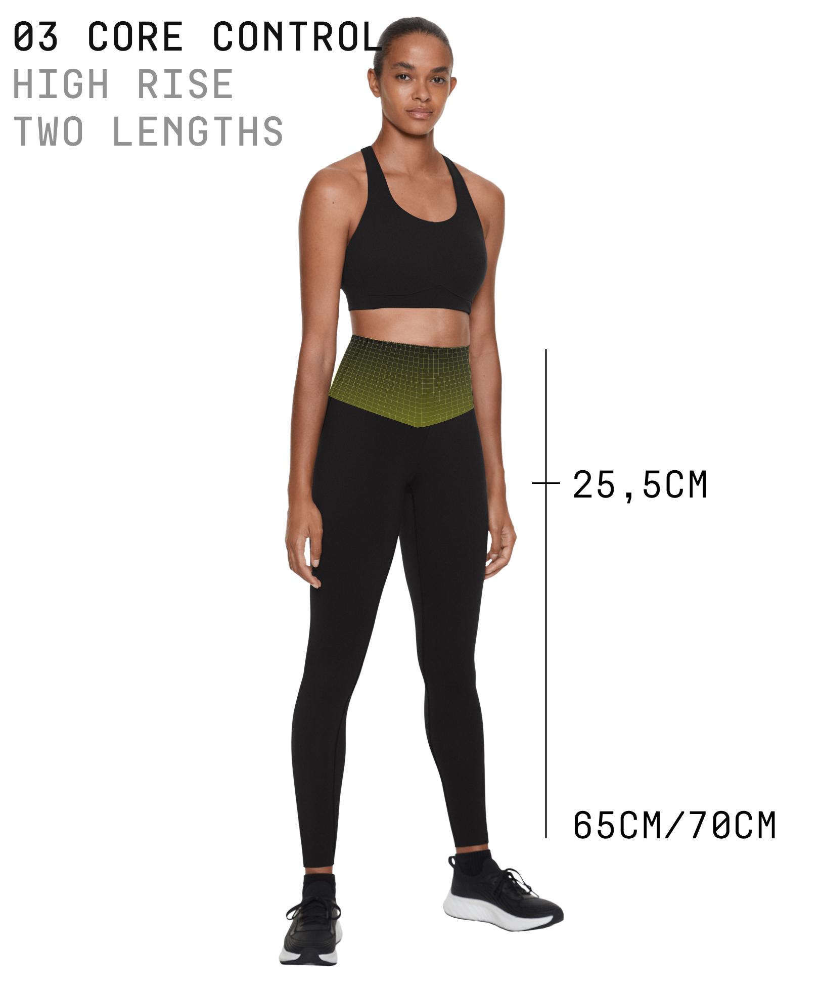 Legging 7/8 compressive core control