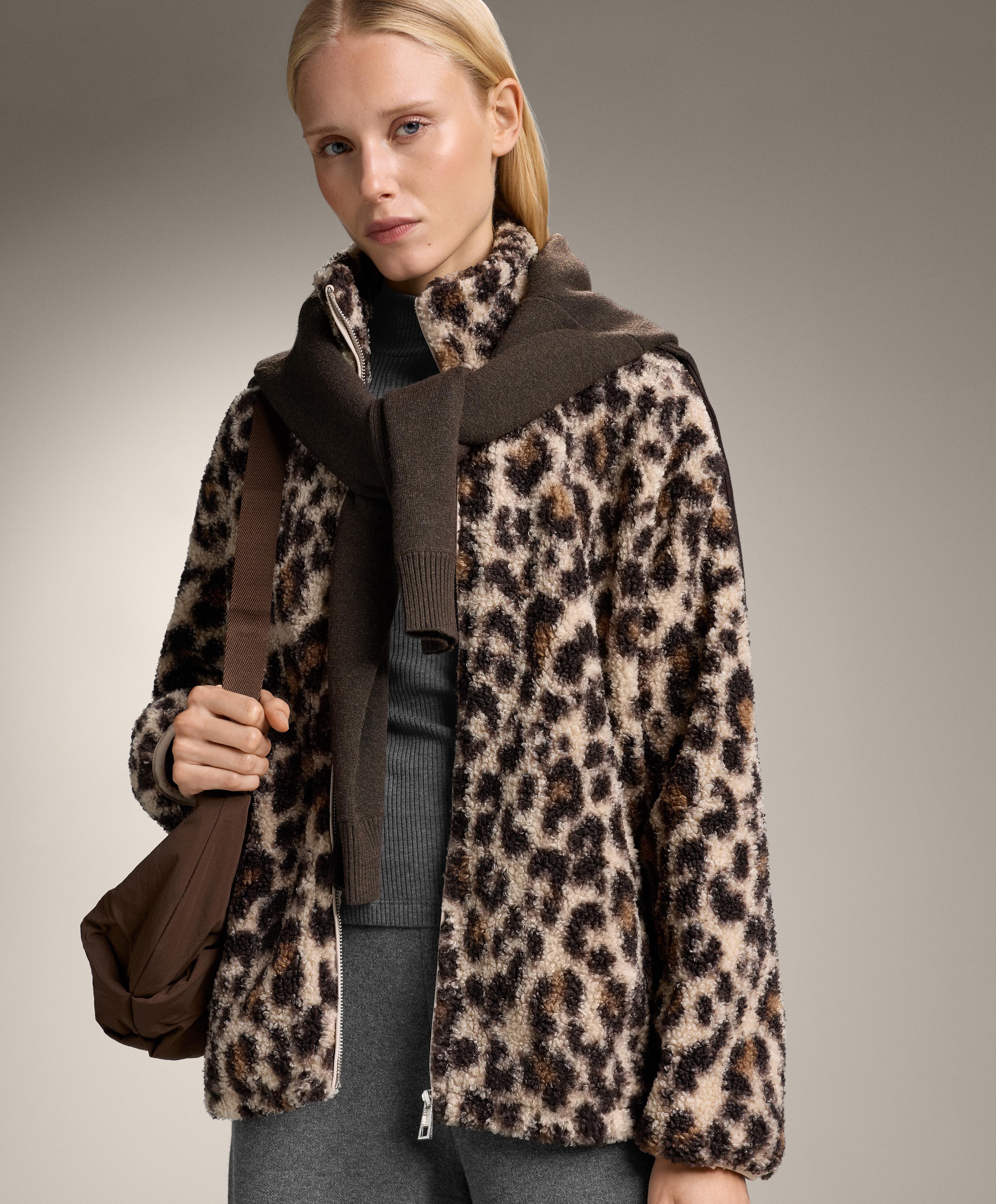 Faux-shearling jacket