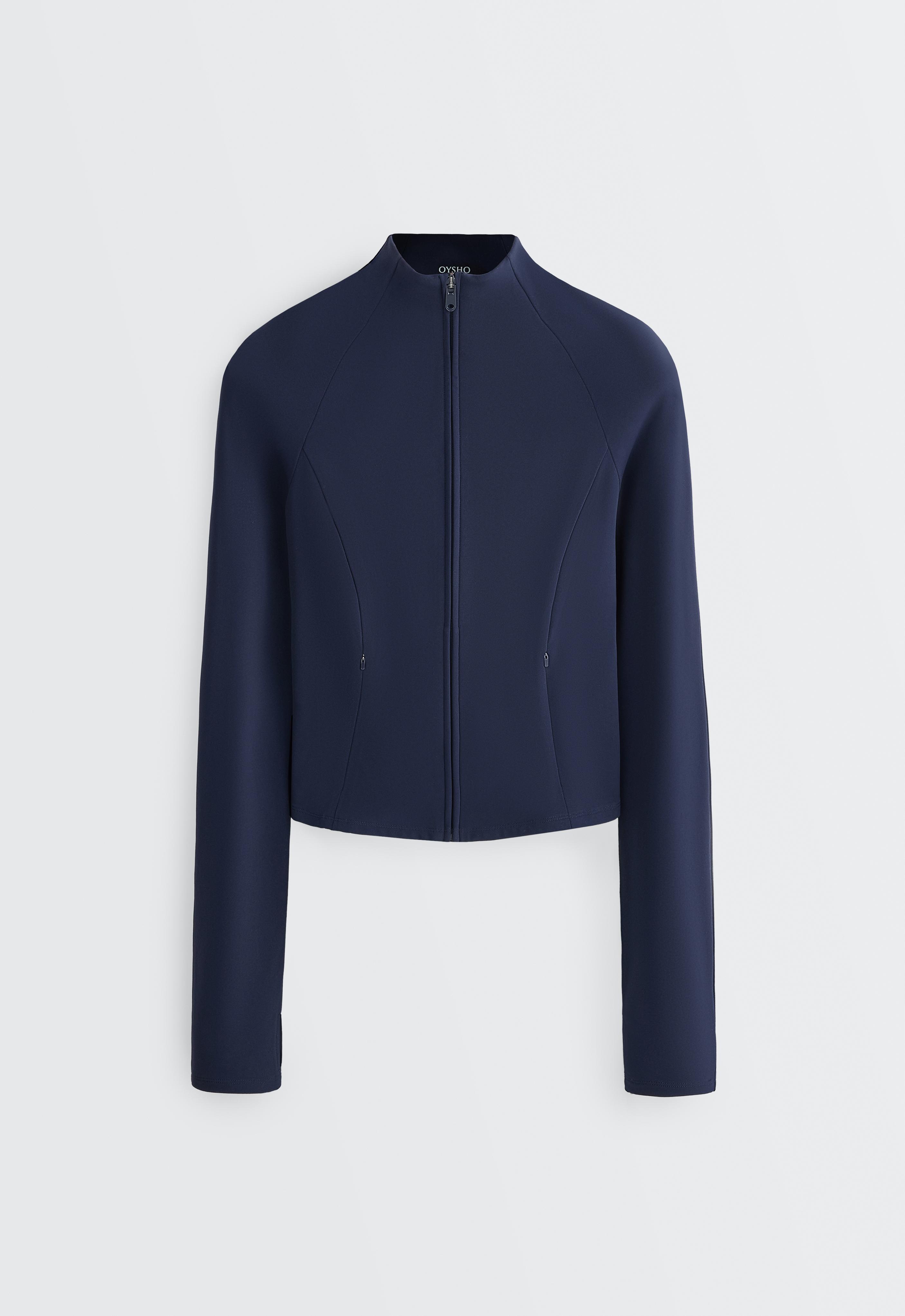 Light warm technical jacket — NAVY BLUE
