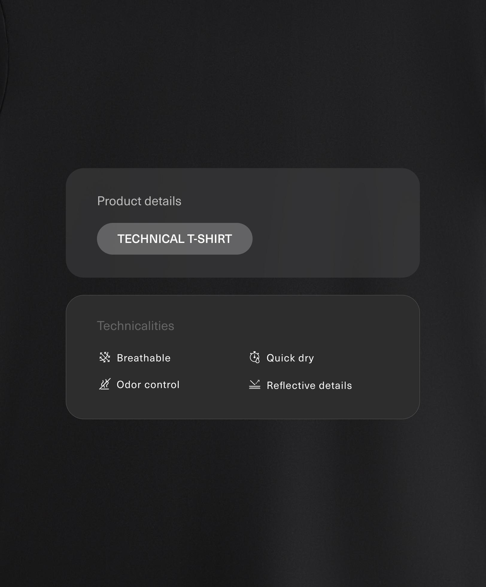 Technisches Kurzarm-T-Shirt