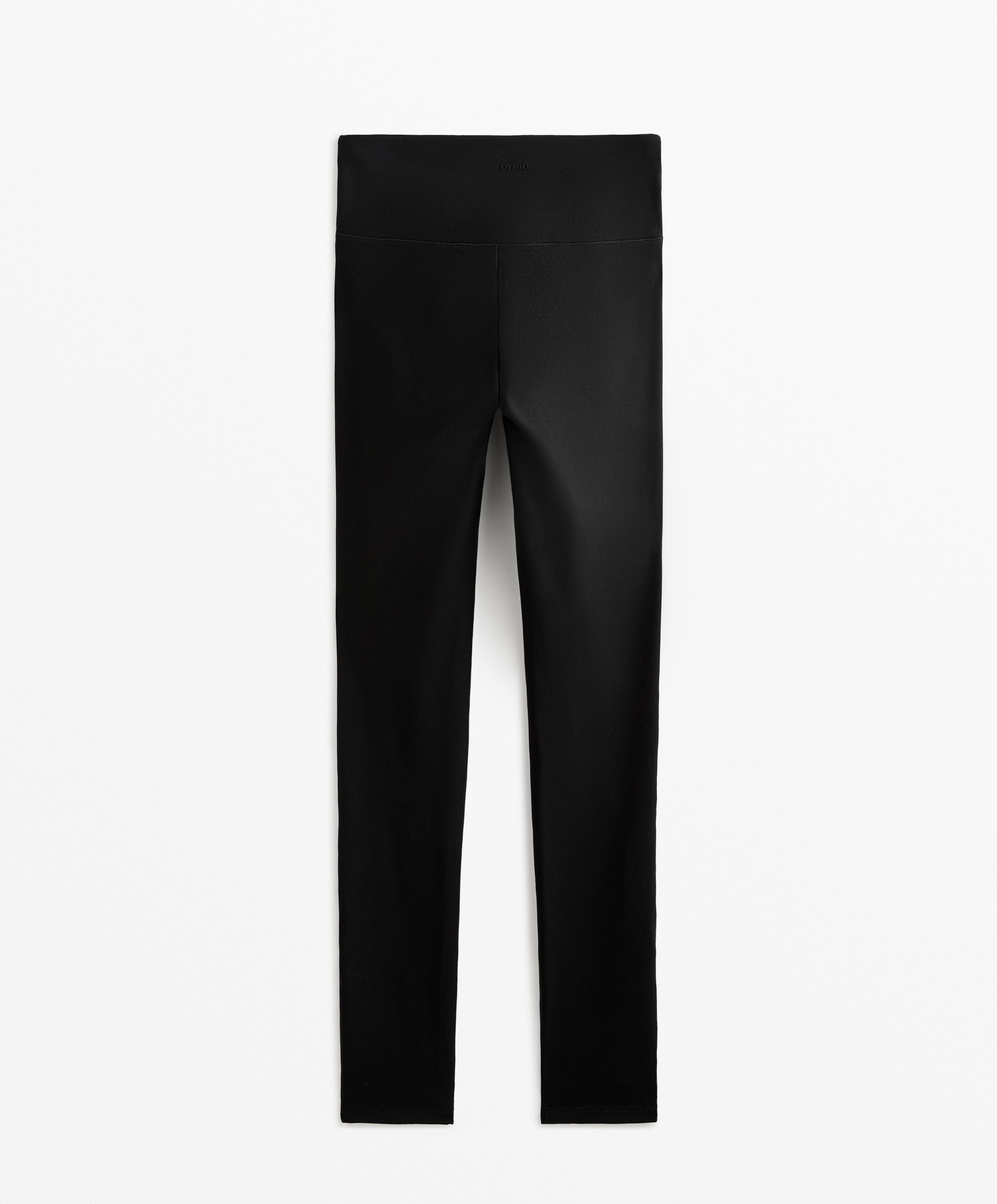 Cottony Handfeel 65cm polyamide ankle-length leggings