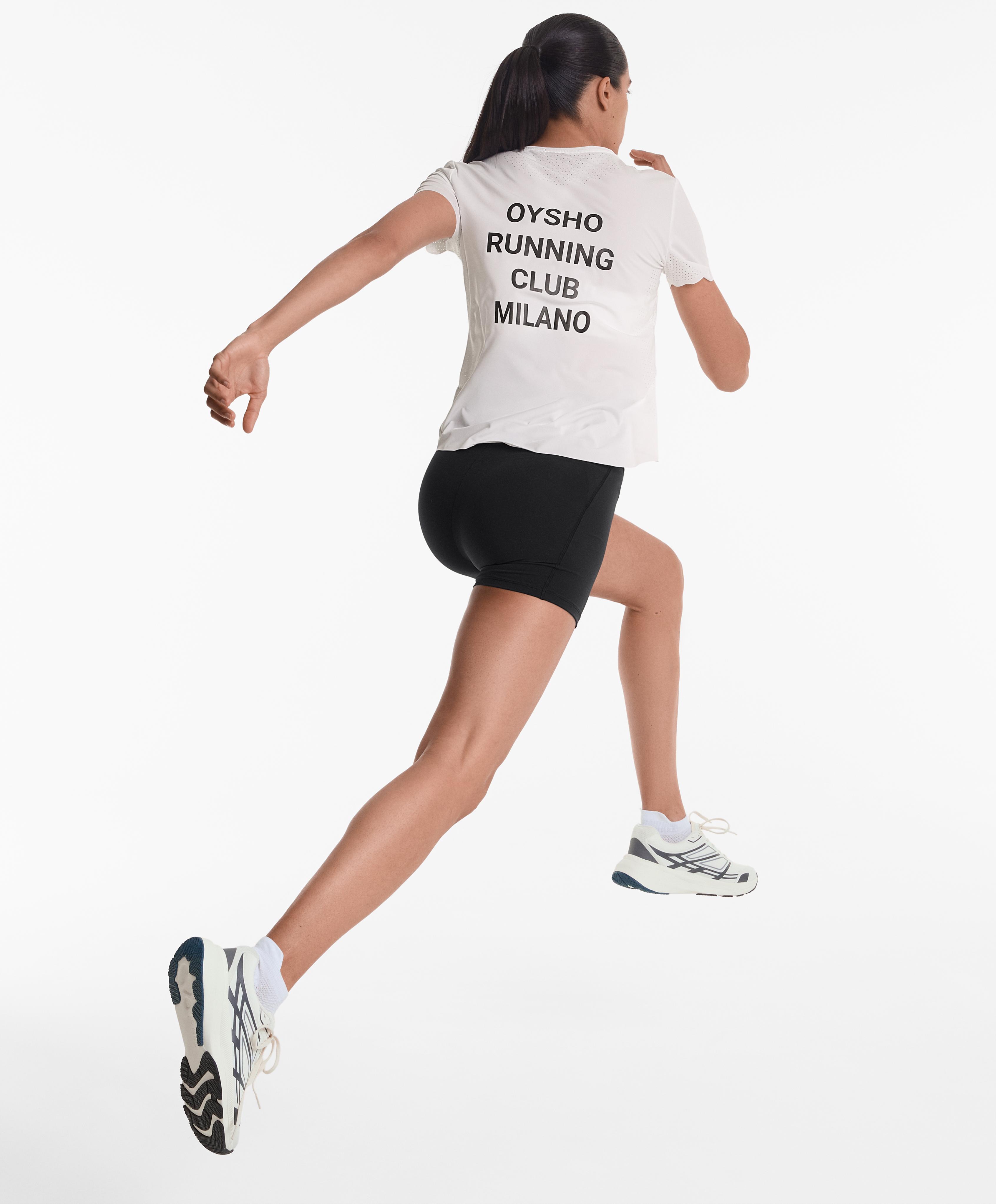 T-shirt technique ajusté à manches courtes Running Club Milano T-shirt technique ajusté à manches courtes Running Club Milano