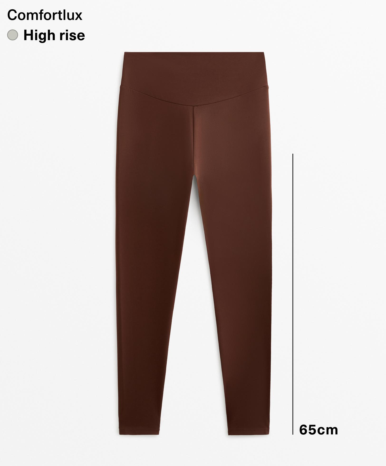 Comfortlux high-rise ankle-length leggings