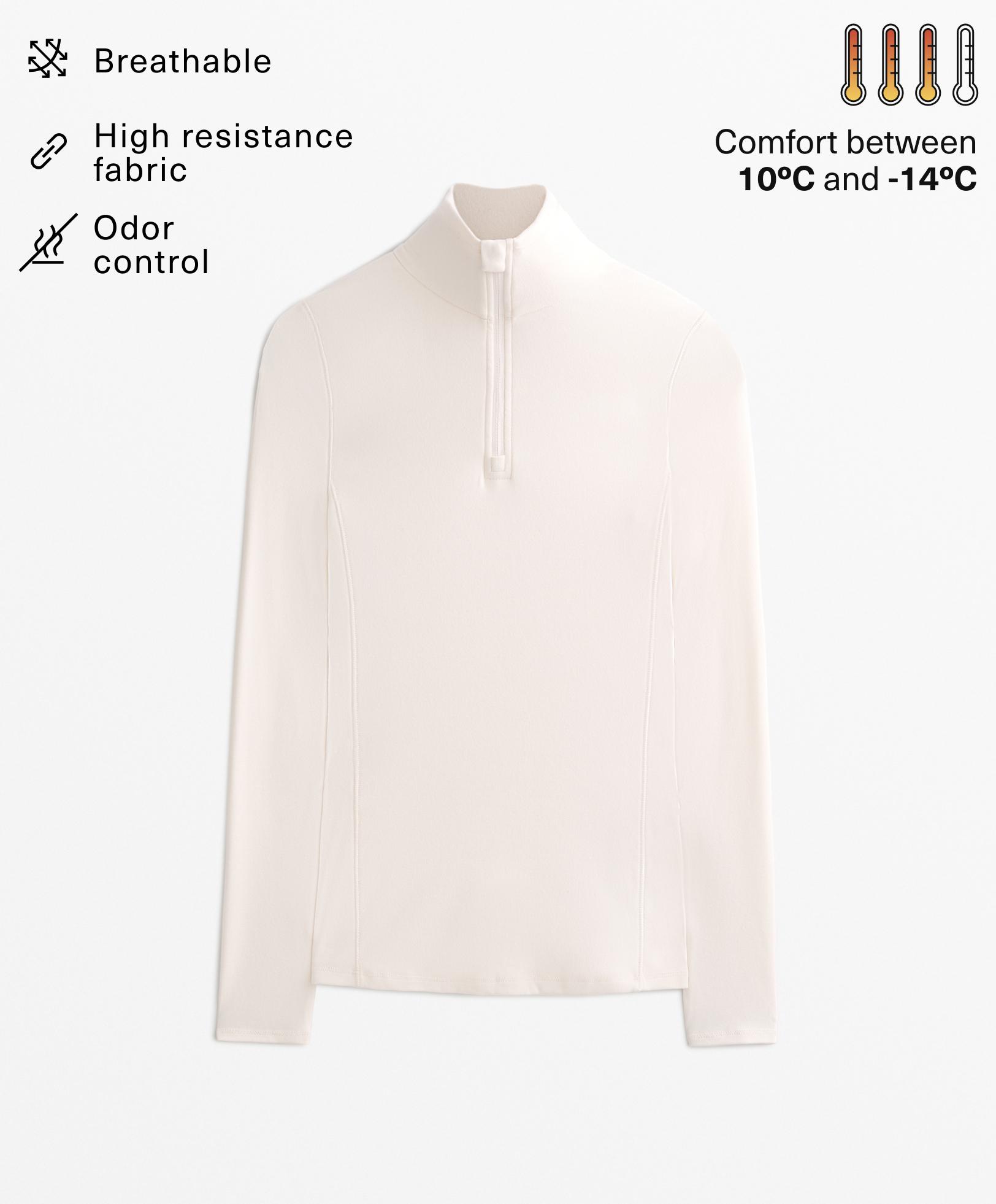 Performance base layers fleece top