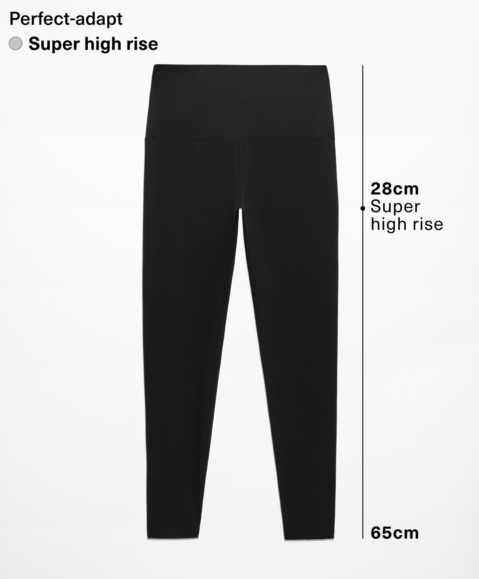 super-high-rise 65cm ankle-length leggings