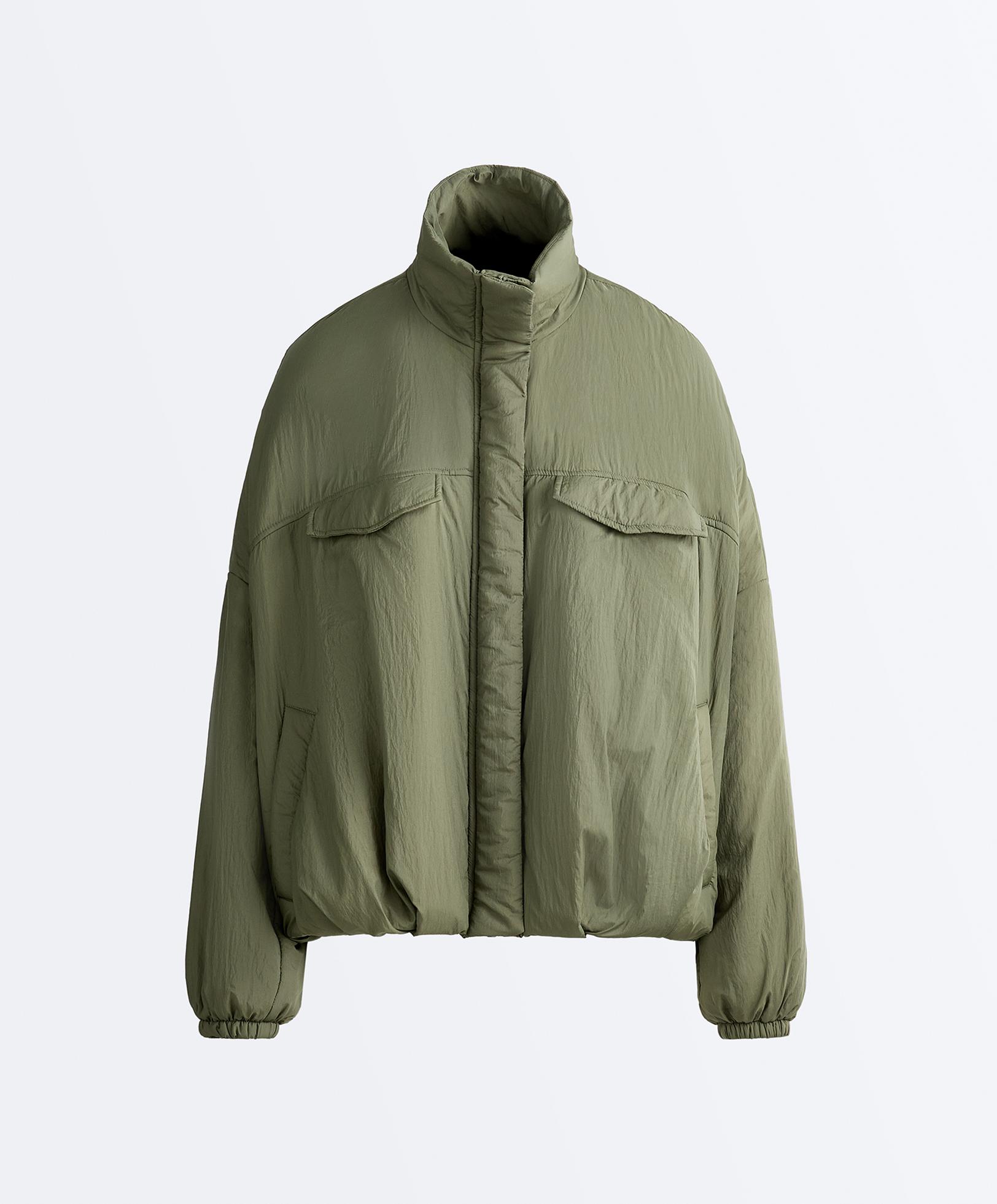 Water-repellent FELLEX® AEROGEL balloon jacket — KHAKI