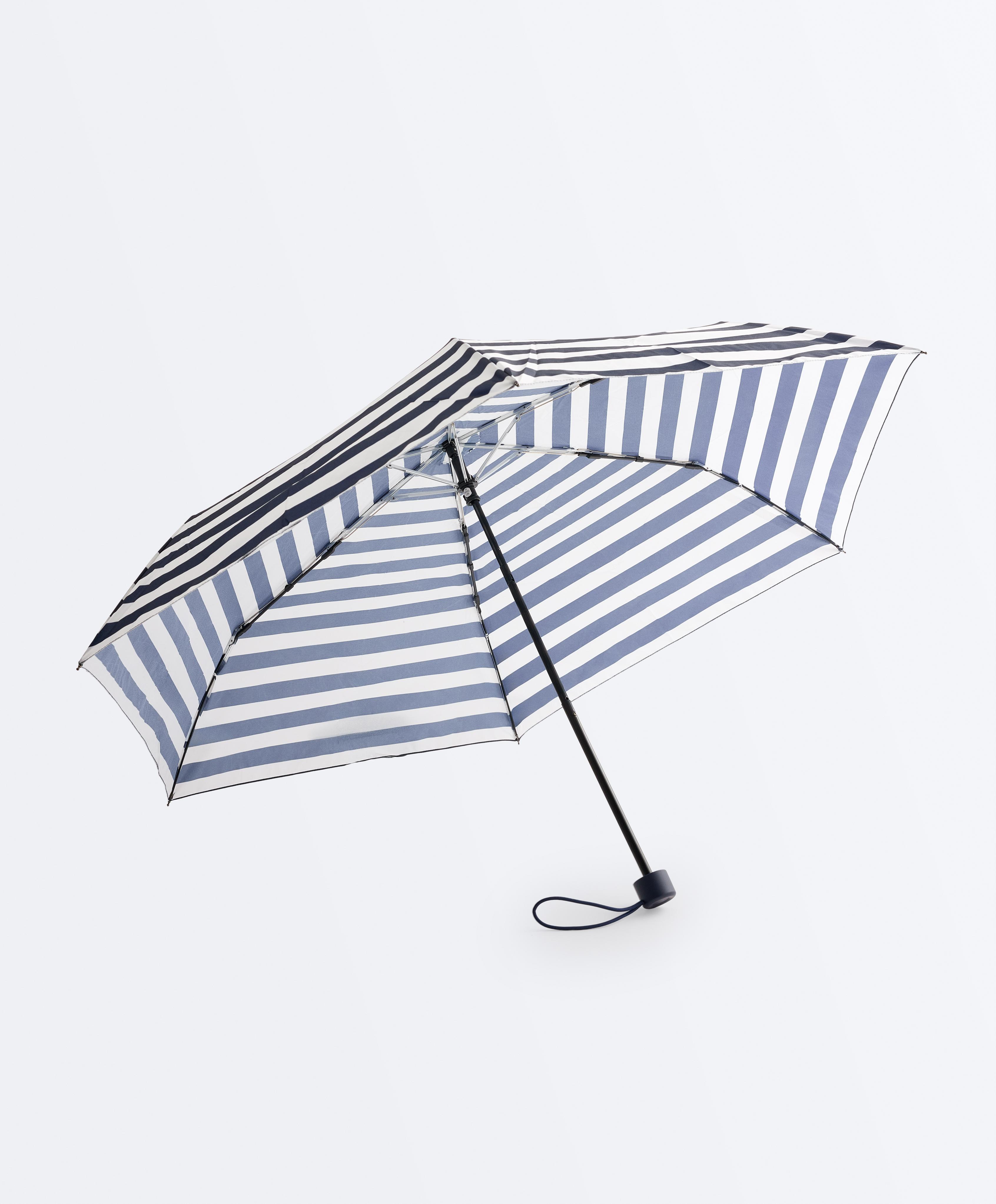 Lightweight striped umbrella Lightweight striped umbrella