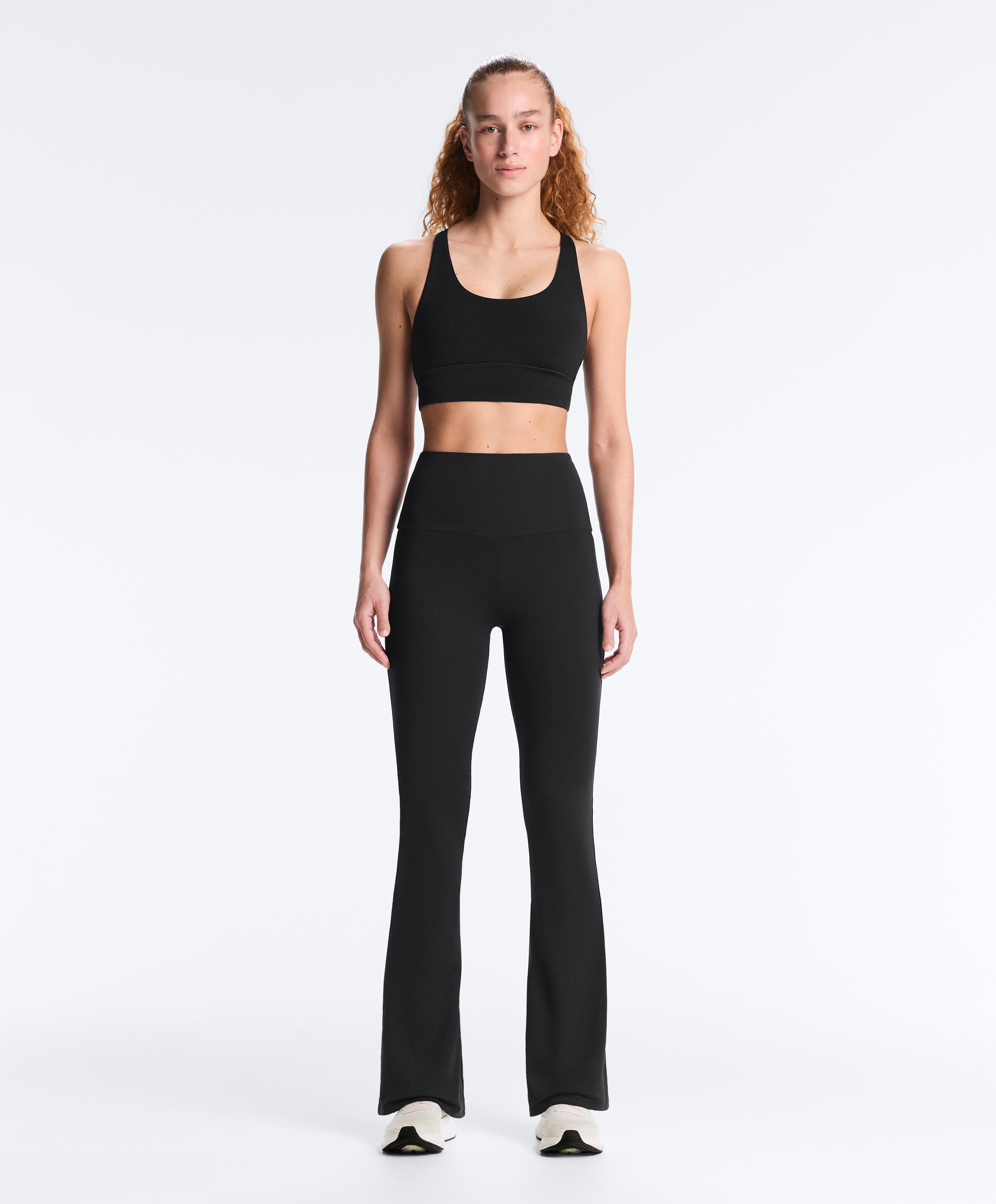 Super high rise Comfortlux flare trousers