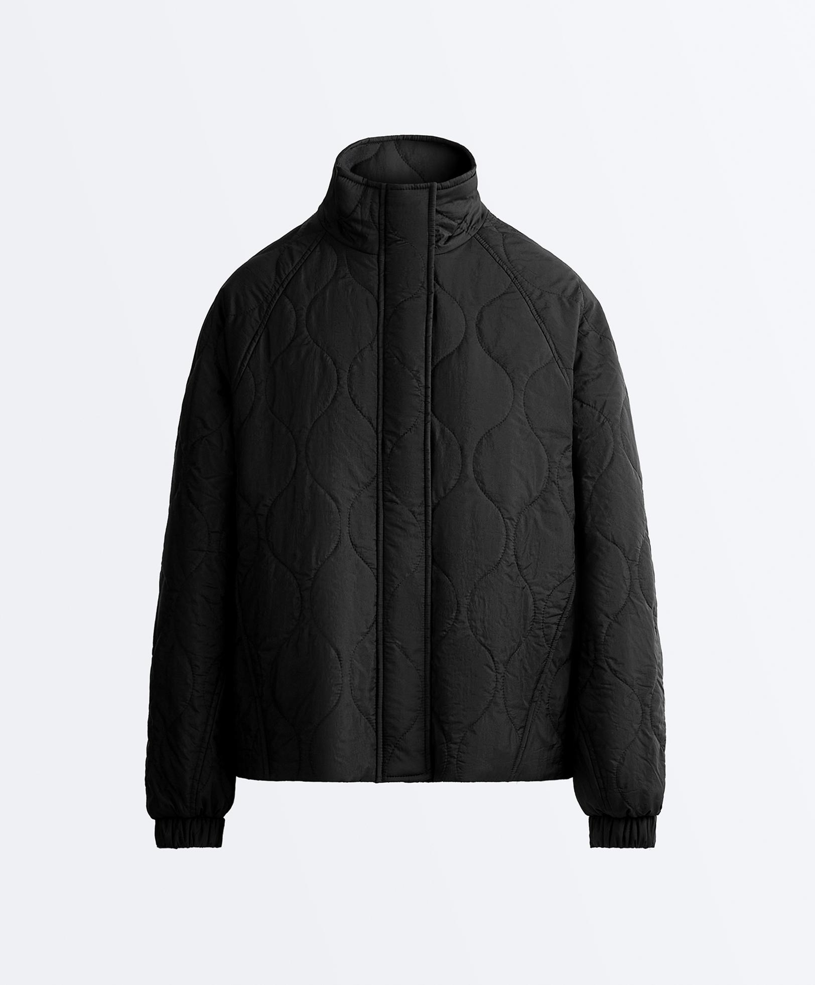 Water-repellent FELLEX® AEROGEL padded jacket — BLACK