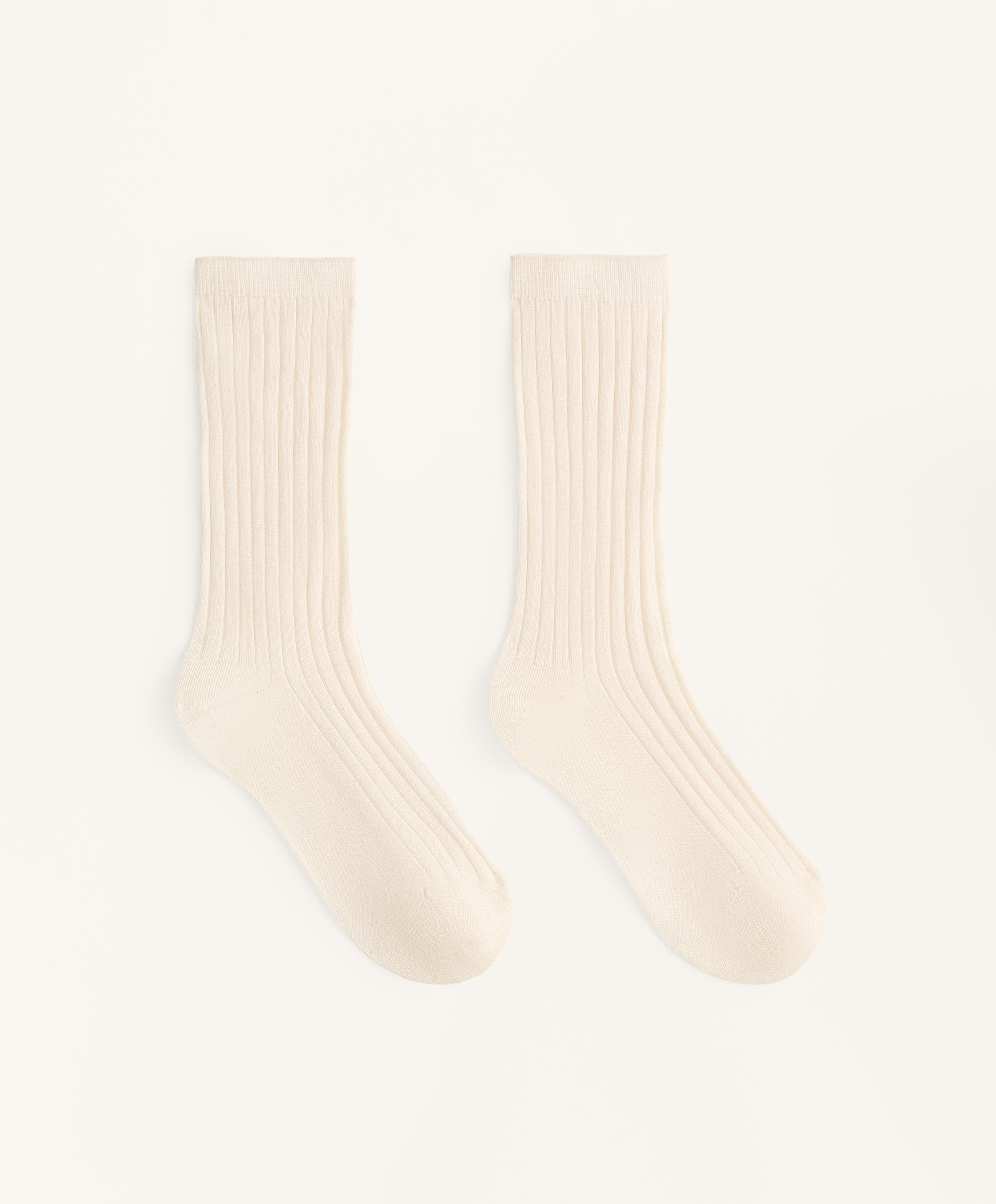 Classic Rib silk blend sock
