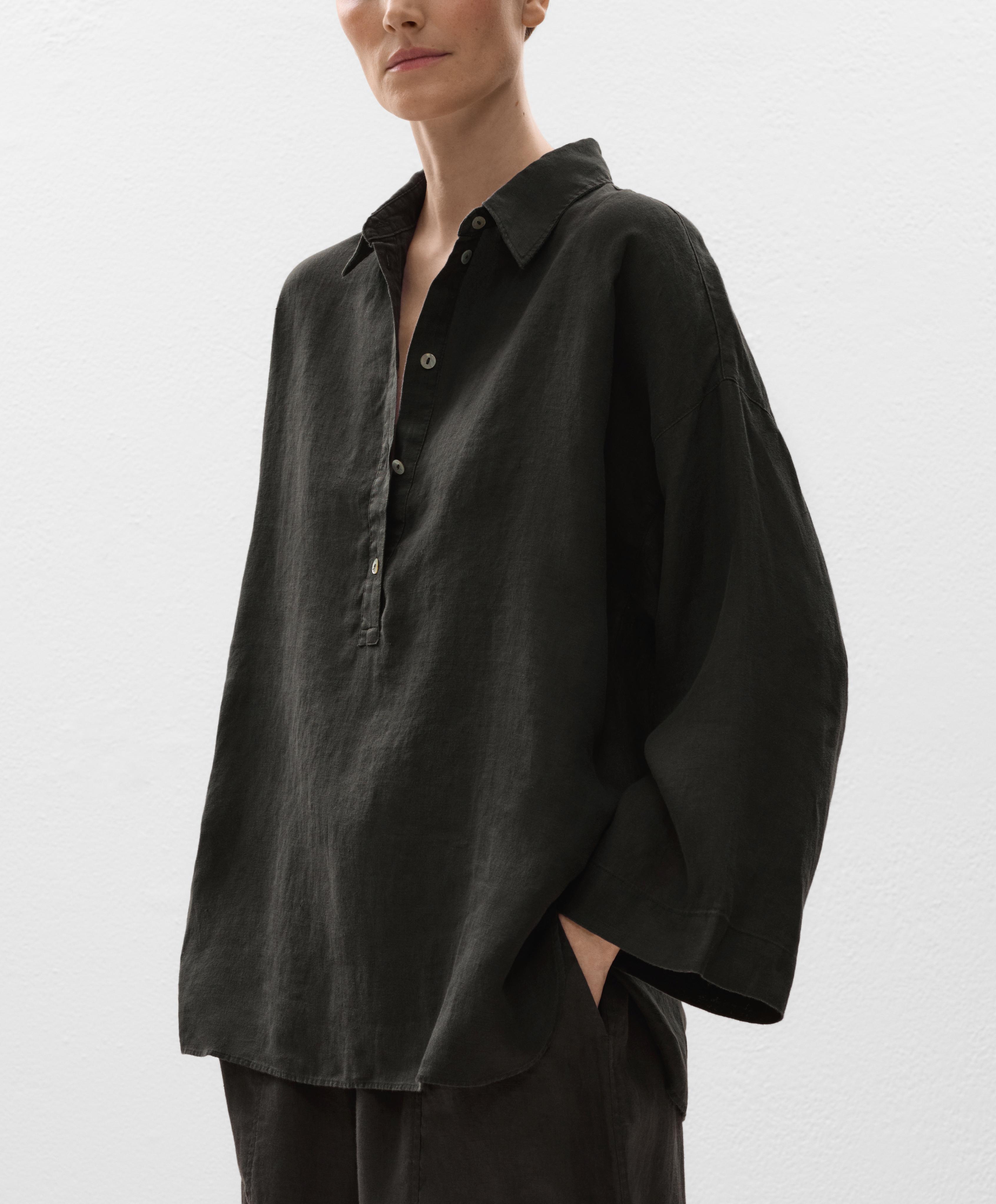Oversize shirt in 100% linen - Sale Oversize shirt in 100% linen - Sale