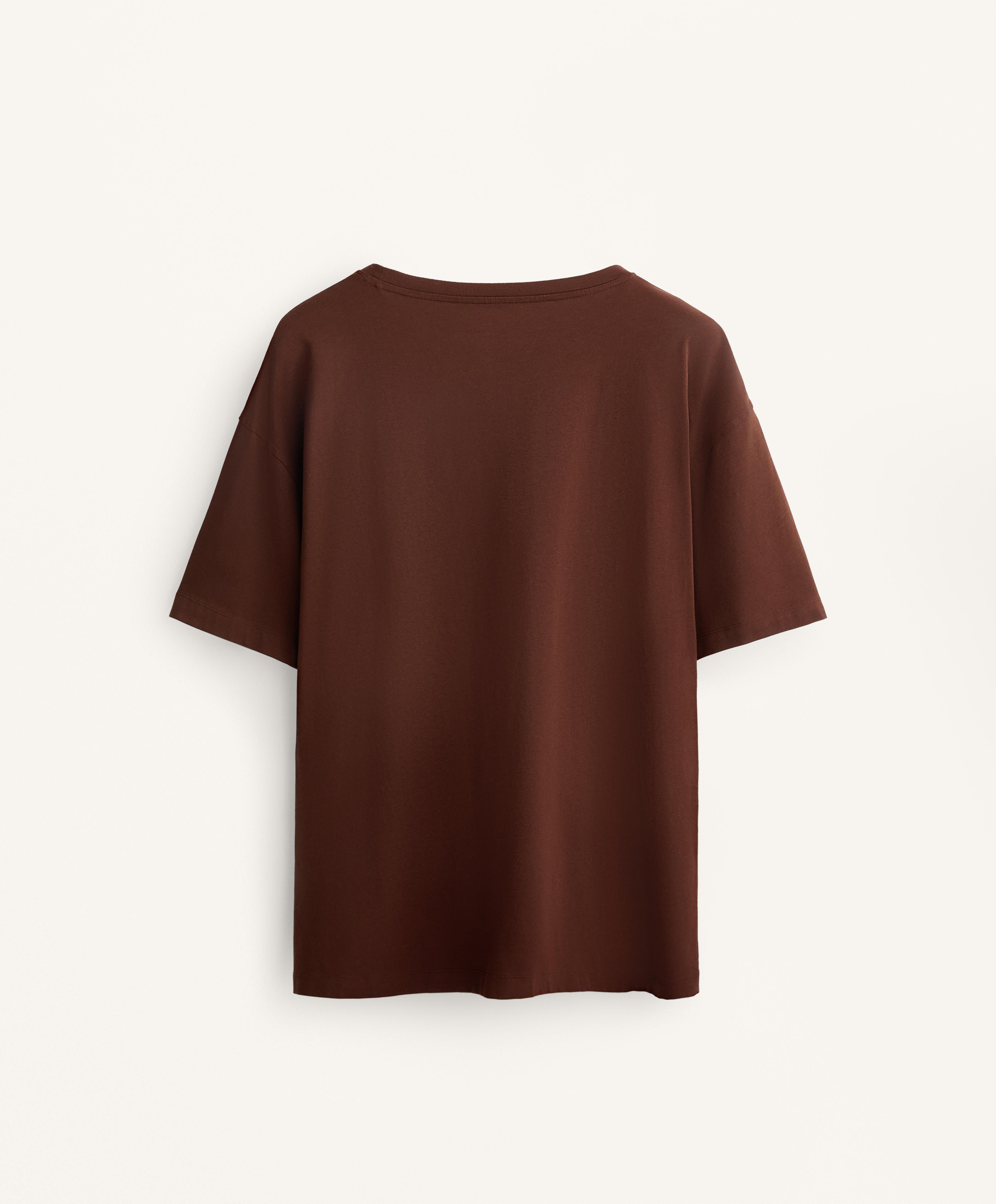 T-shirt à manches courtes en coton mélangé