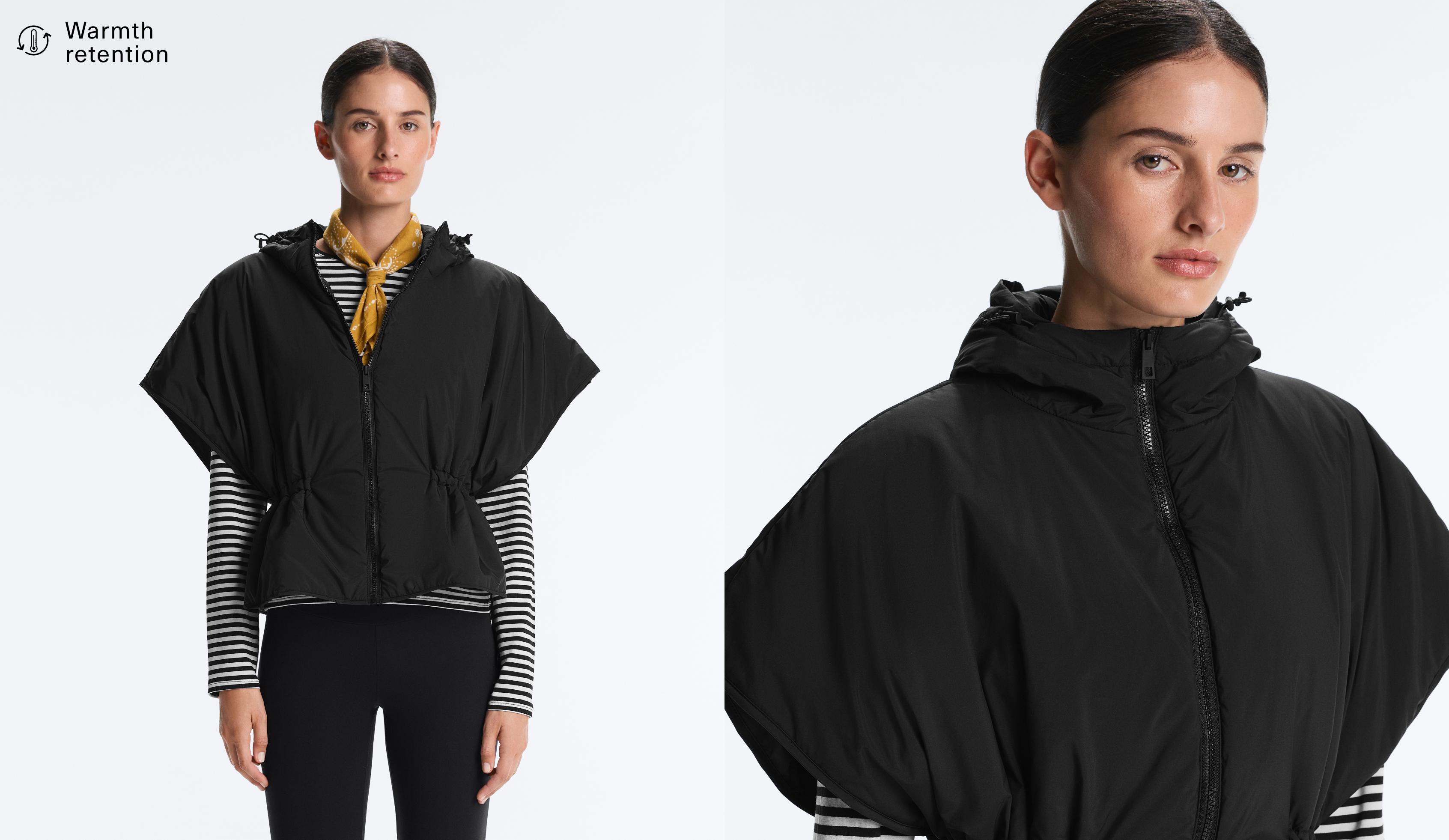 Chaleco acolchado capucha Chaleco acolchado capucha