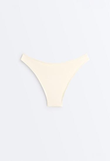 U-cut medium-coverage bikini briefs — ECRU 8