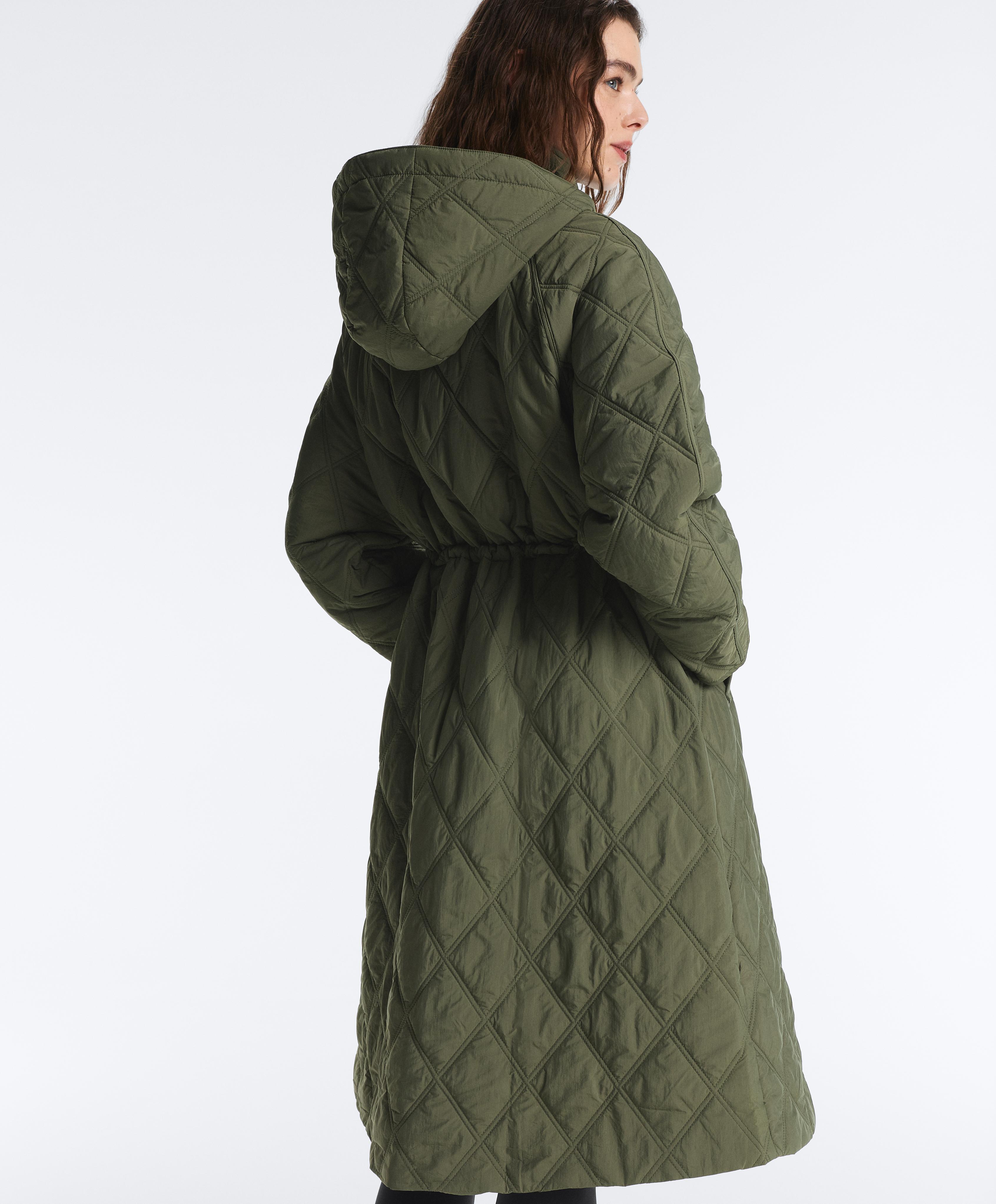Water-repellent FELLEX® AEROGEL padded jacket — MID KHAKI