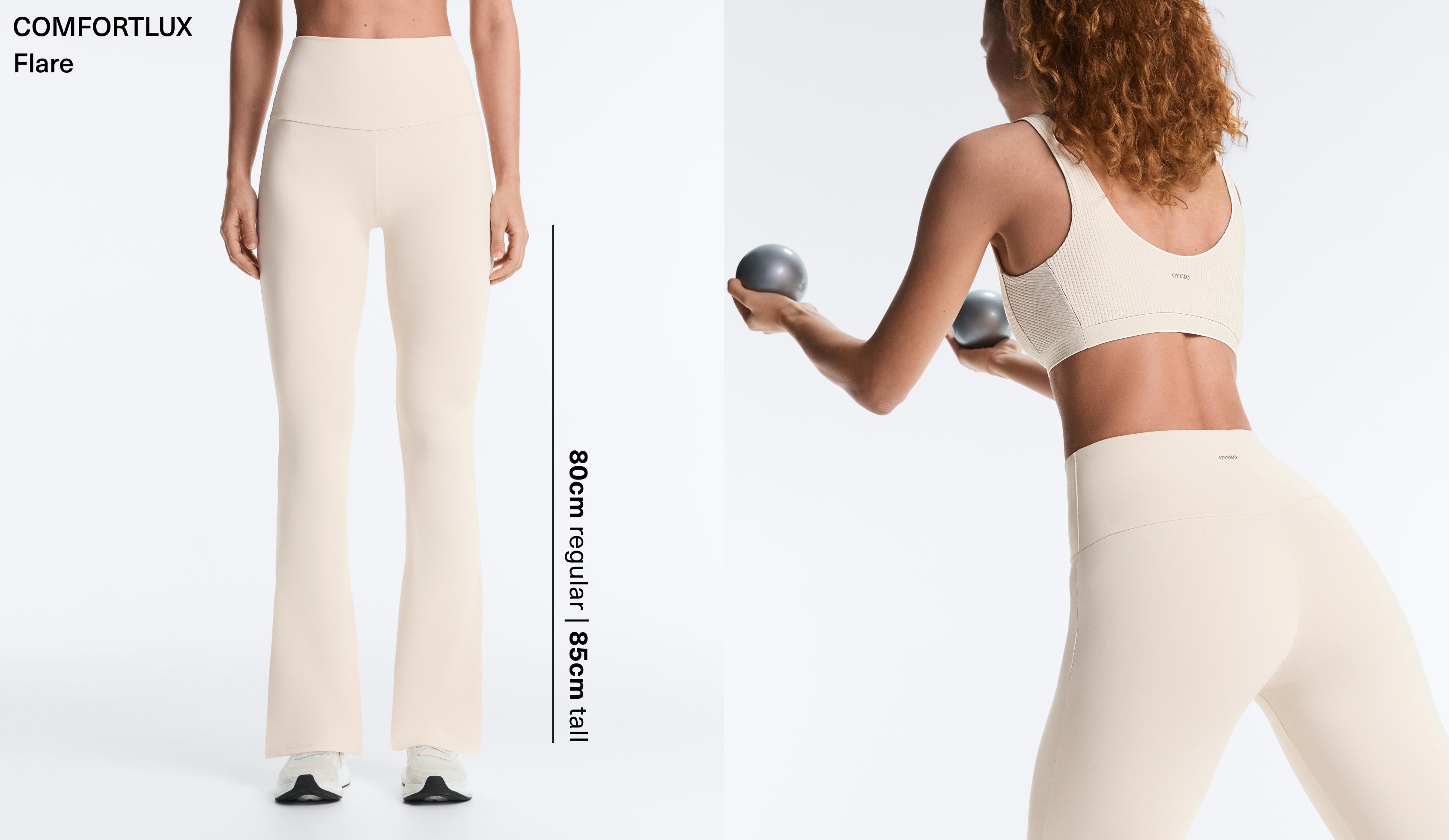 High rise Comfortlux Flare trousers