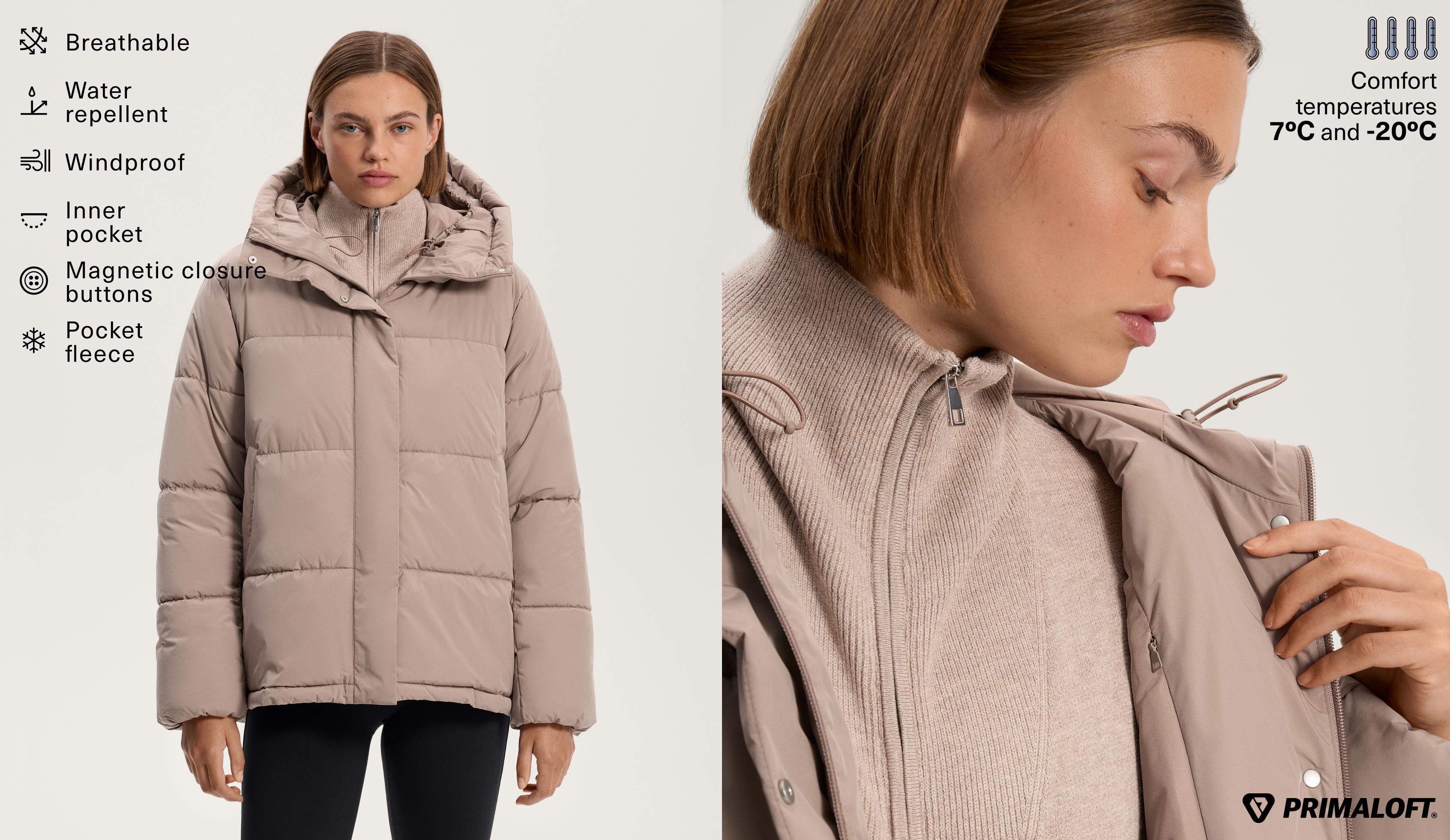 Primaloft® water-repellent padded jacket