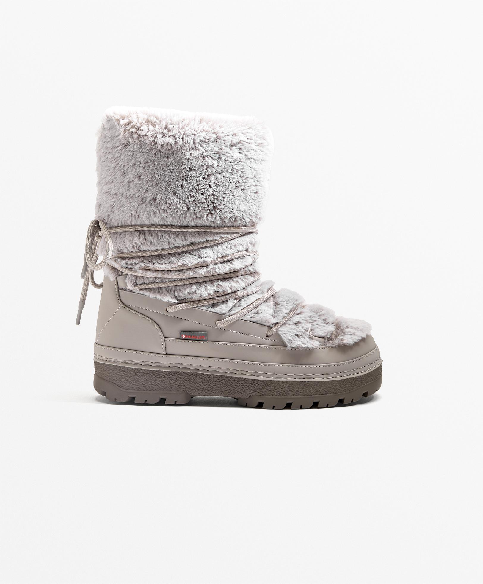 Winter Boots Womens Apres Ski Boots Faux-fur-effect Après-SKI Boots OYSHO België Sale