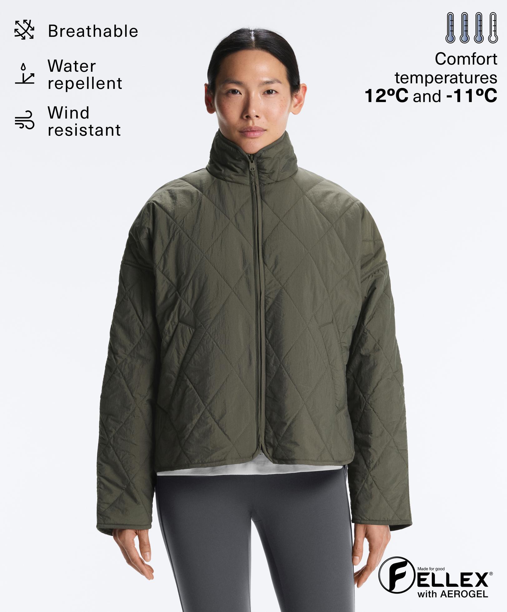Water-repellent FELLEX® AEROGEL padded jacket