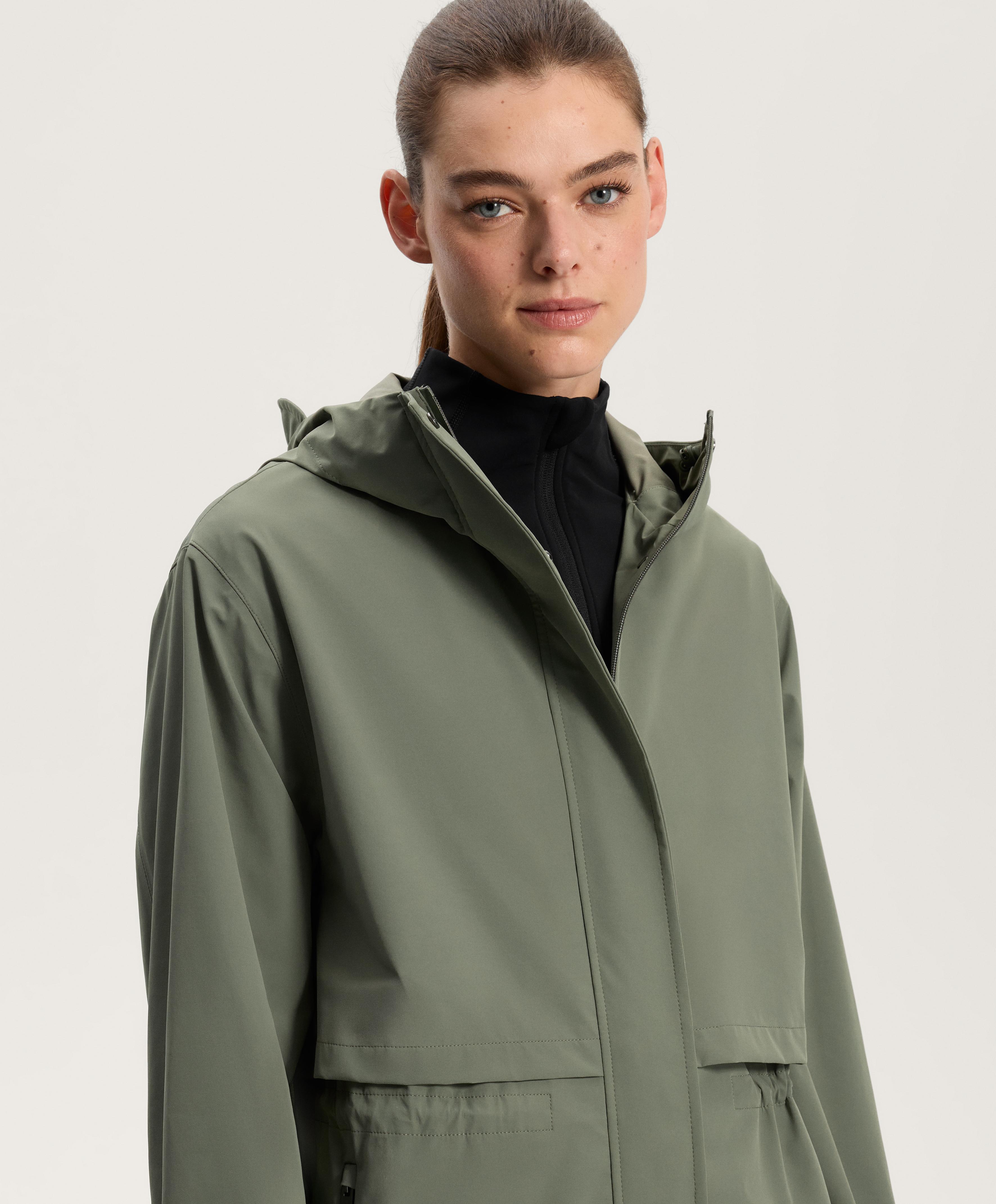 Дълго, свръхлеко водоустойчиво яке 10k Дълго, свръхлеко водоустойчиво яке 10k