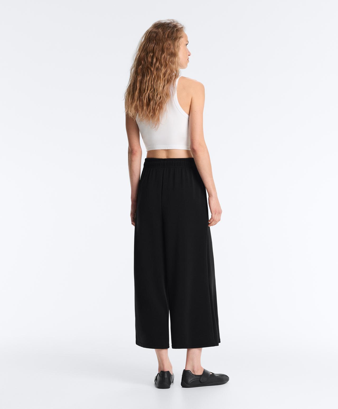 Modal blend cup tank top — WHITE 