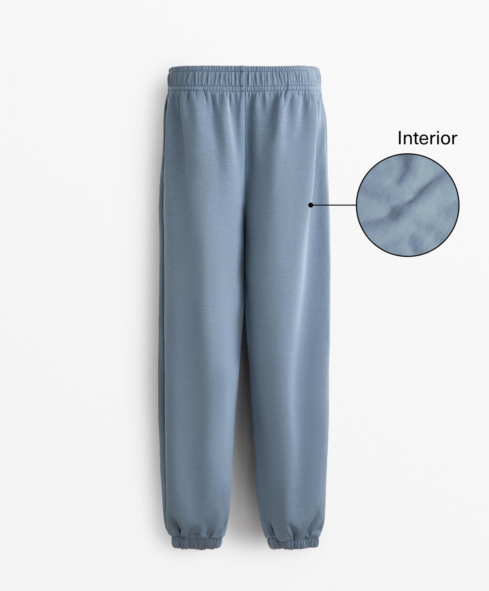 Pantalon jogger avec modal brushed