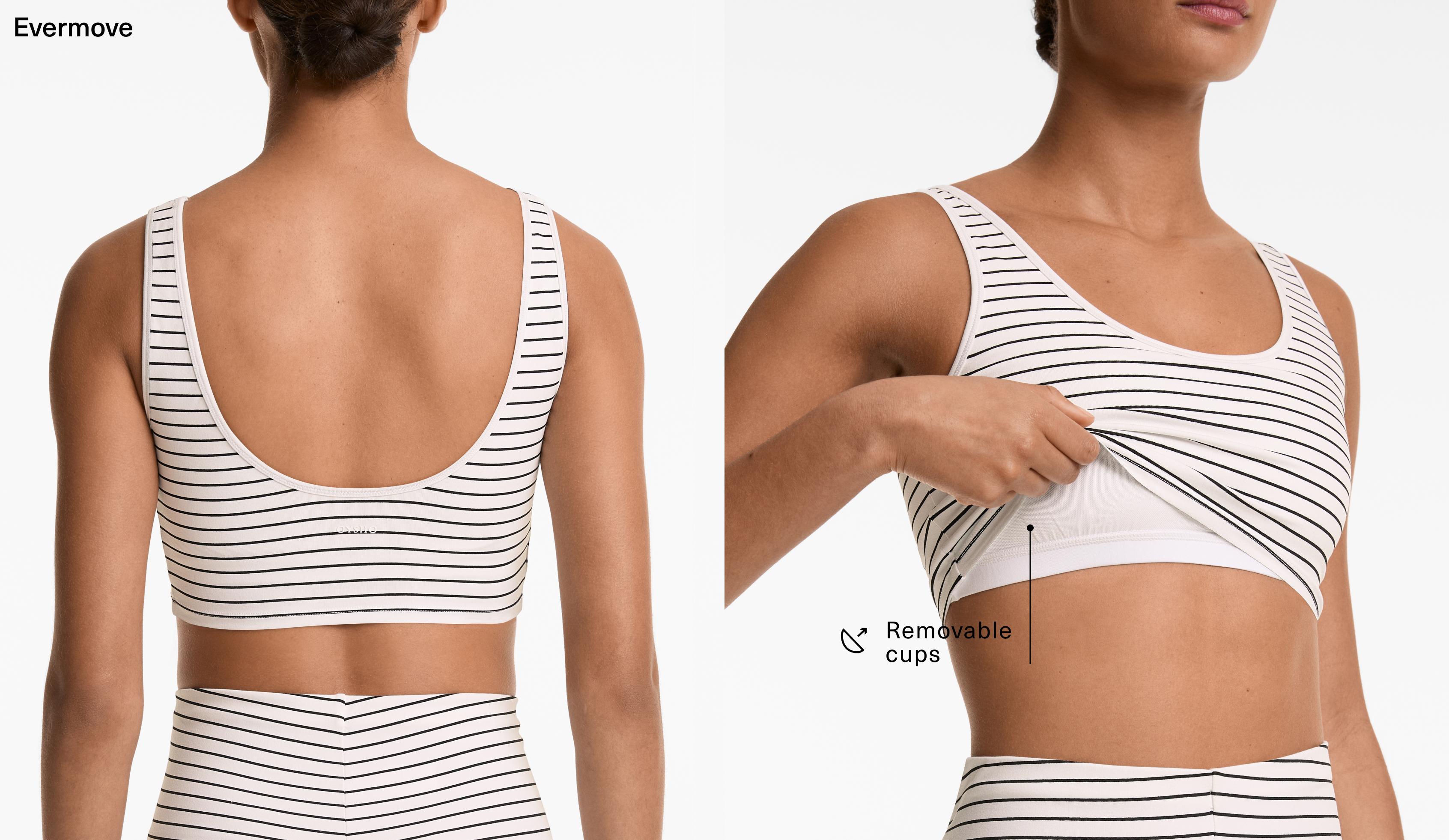 Tank top rayas Evermove - Rebajas
