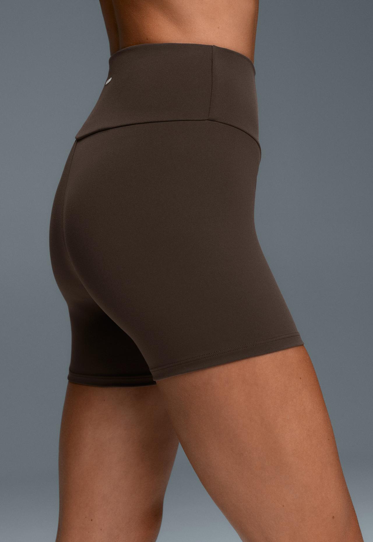 Hot pants high rise Comfortlux 10 cm — BROWN