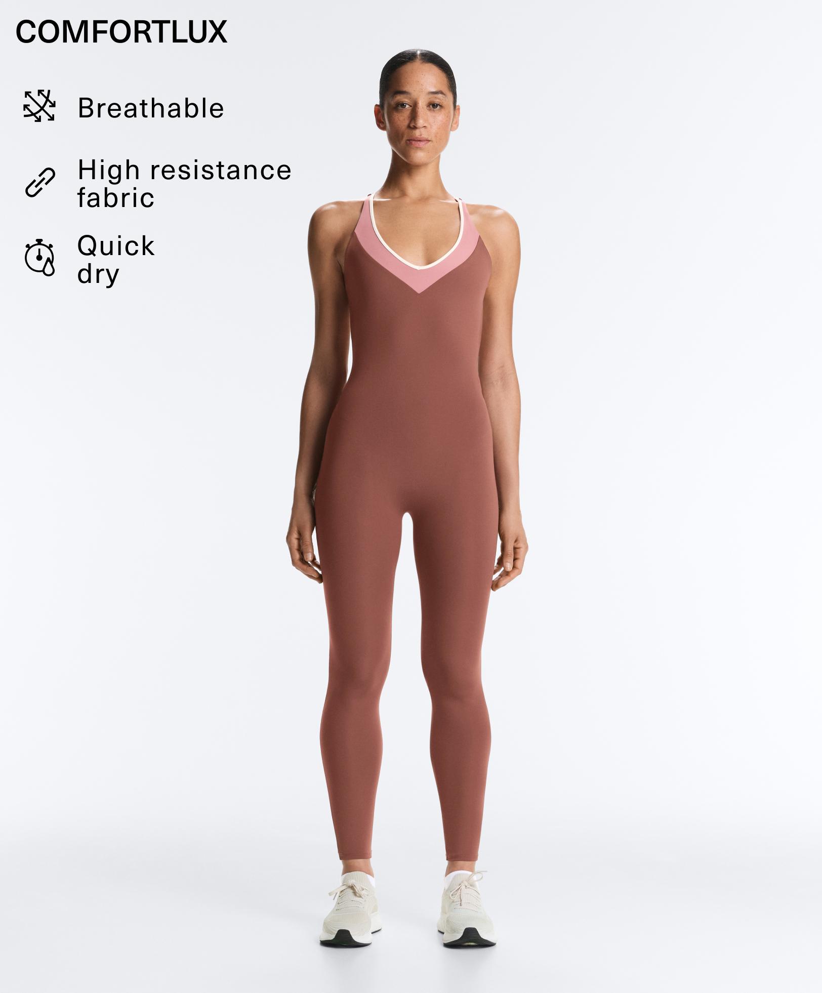 Comfortlux block long jumpsuit Comfortlux block long jumpsuit