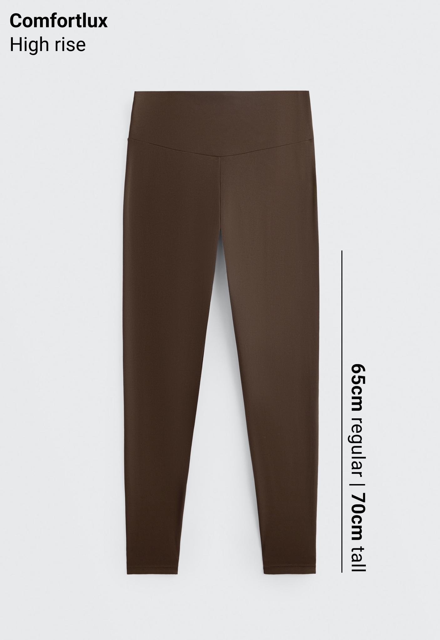 Comfortlux high-waisted ankle-length leggings
