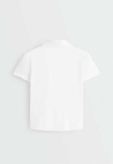 Short-sleeved Comfortlux polo shirt — WHITE  8