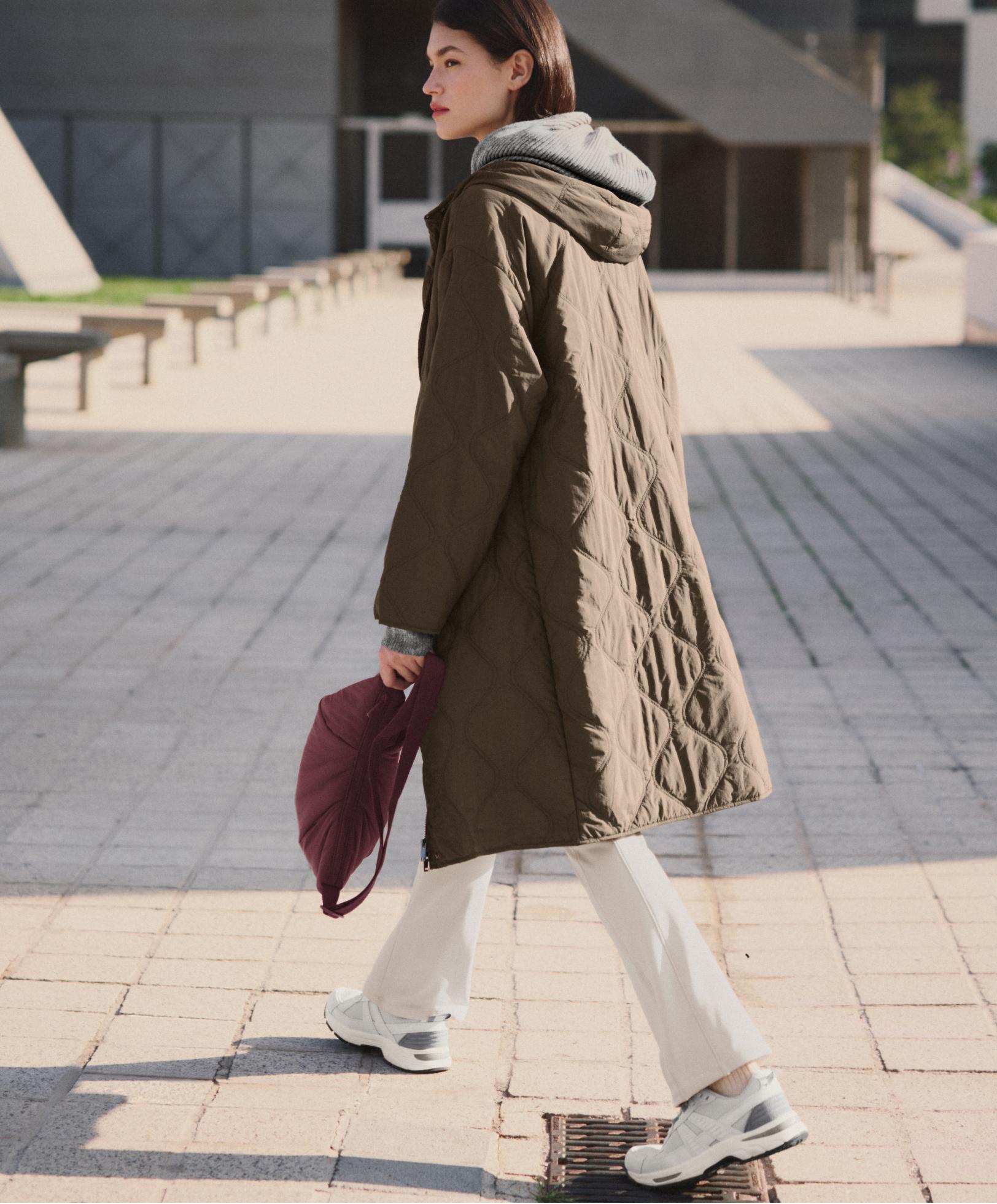 FELLEX® AEROGEL water-repellent long padded jacket