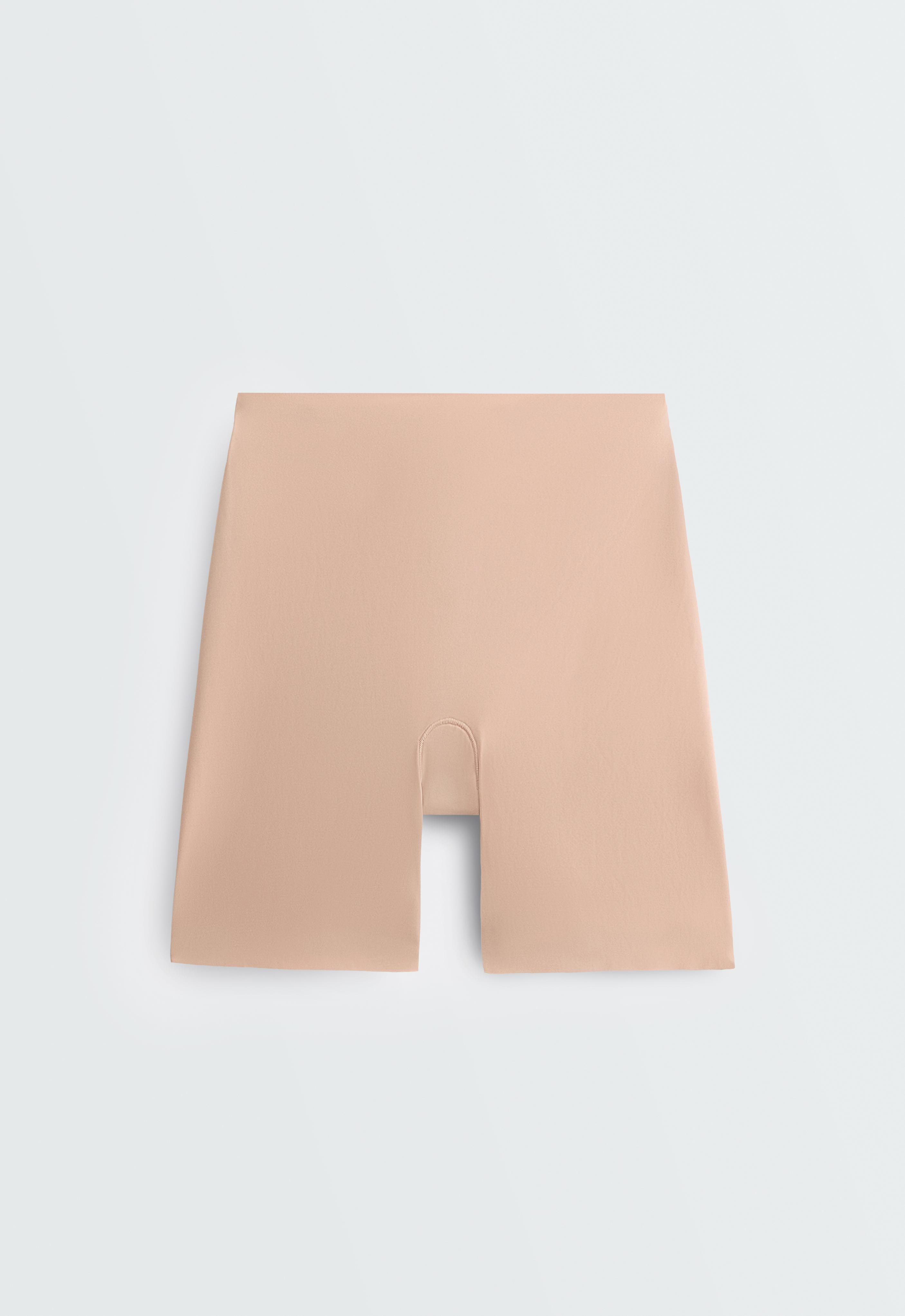 High-waisted invisible laser-cut cycling briefs High-waisted invisible laser-cut cycling briefs