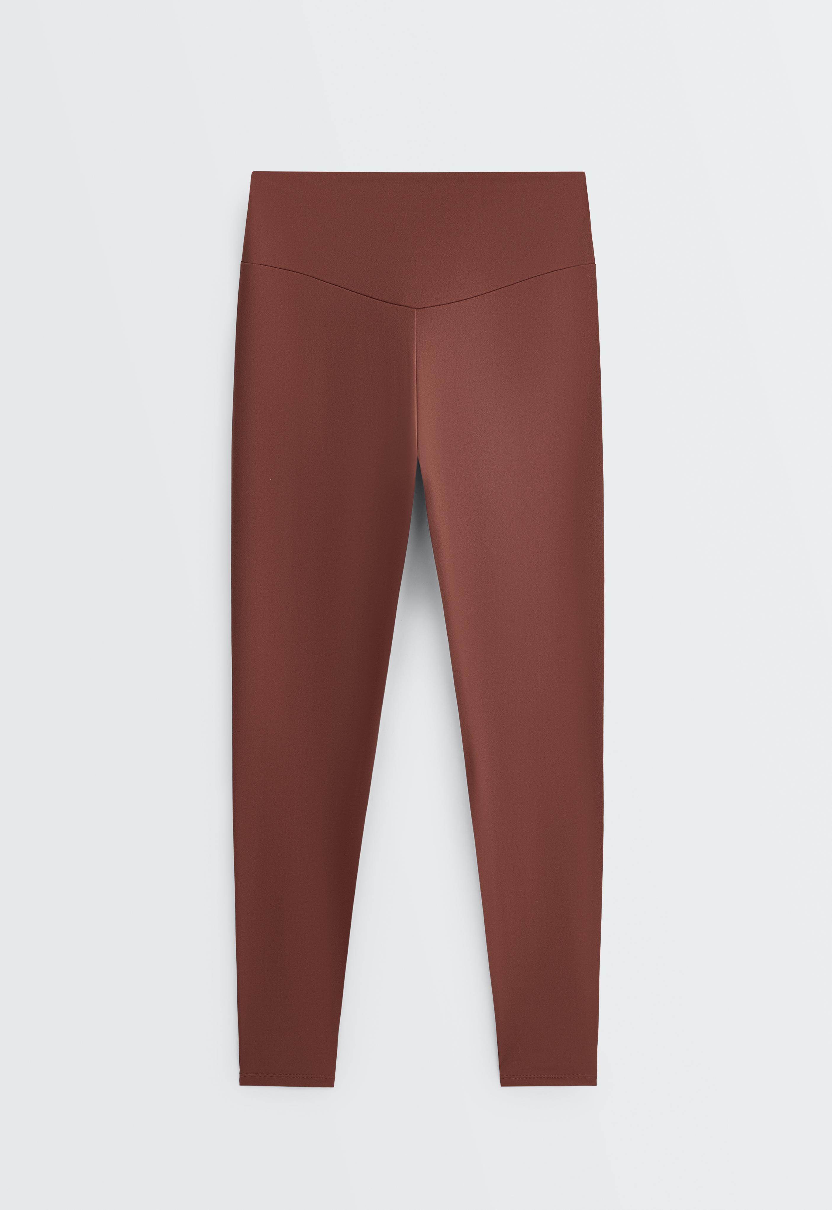 Comfortlux high-waisted ankle-length leggings