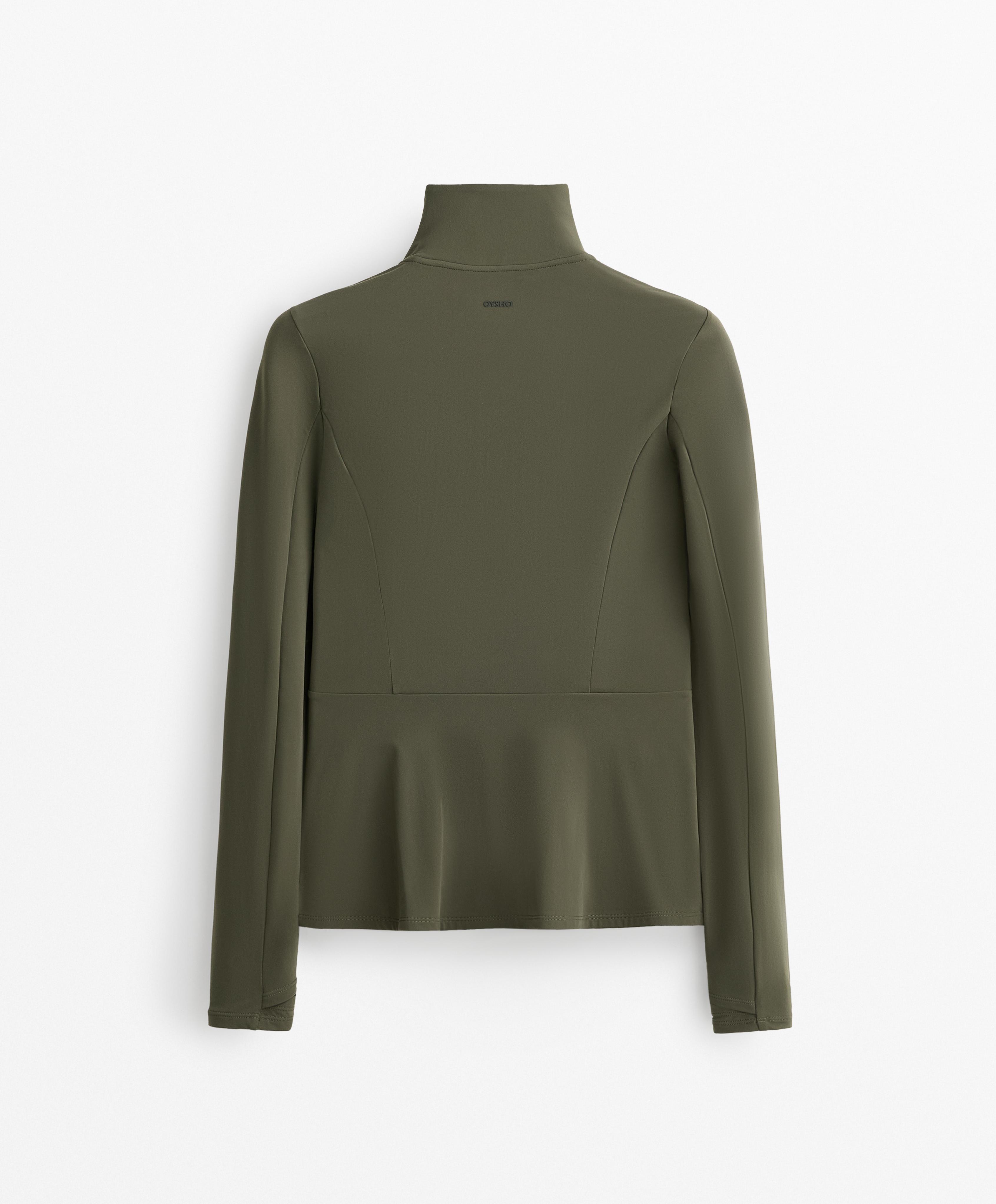 Casaco técnico light warm peplum