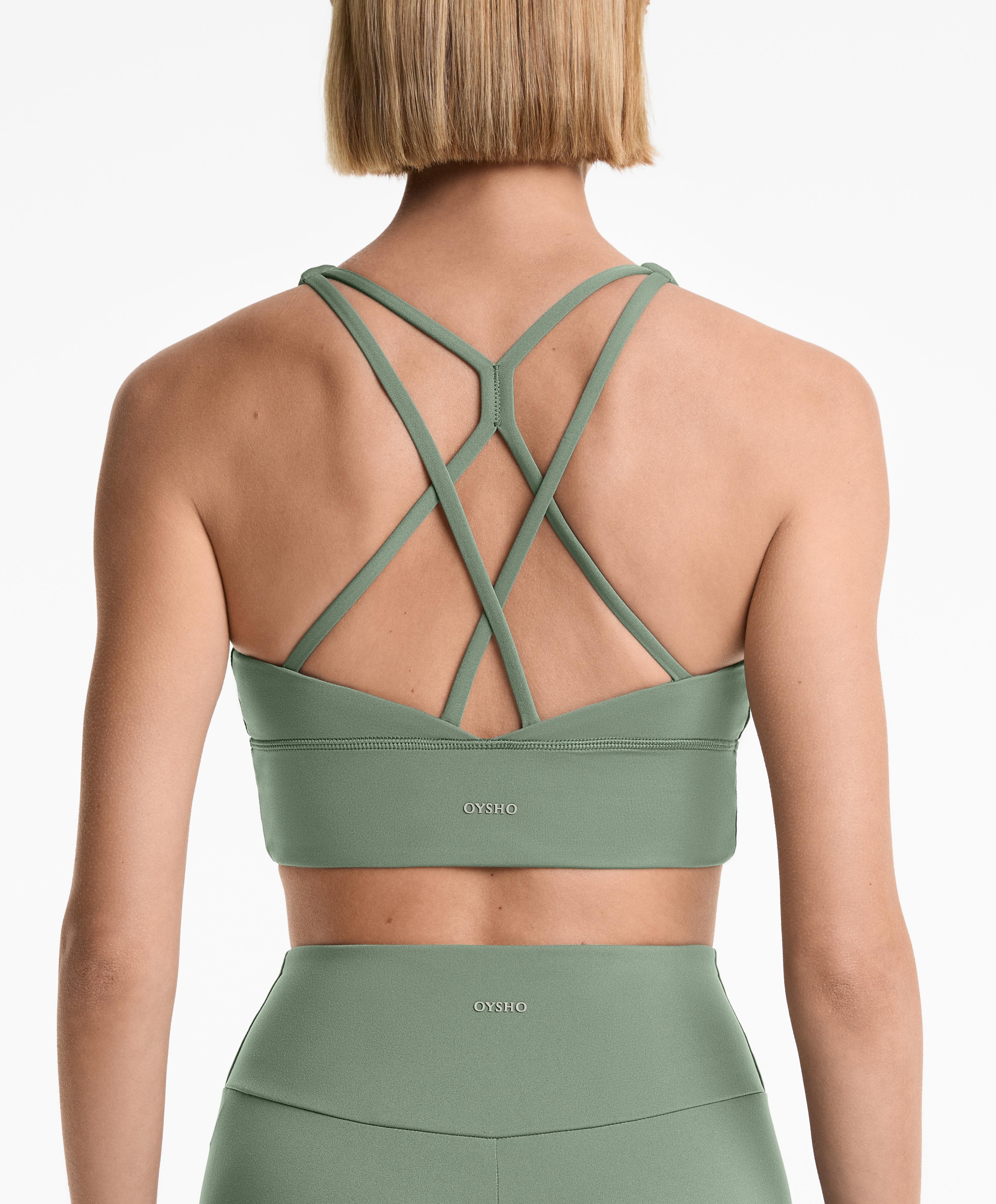 Sutiã de desporto comfortlux com suporte médio e copas Sutiã de desporto comfortlux com suporte médio e copas