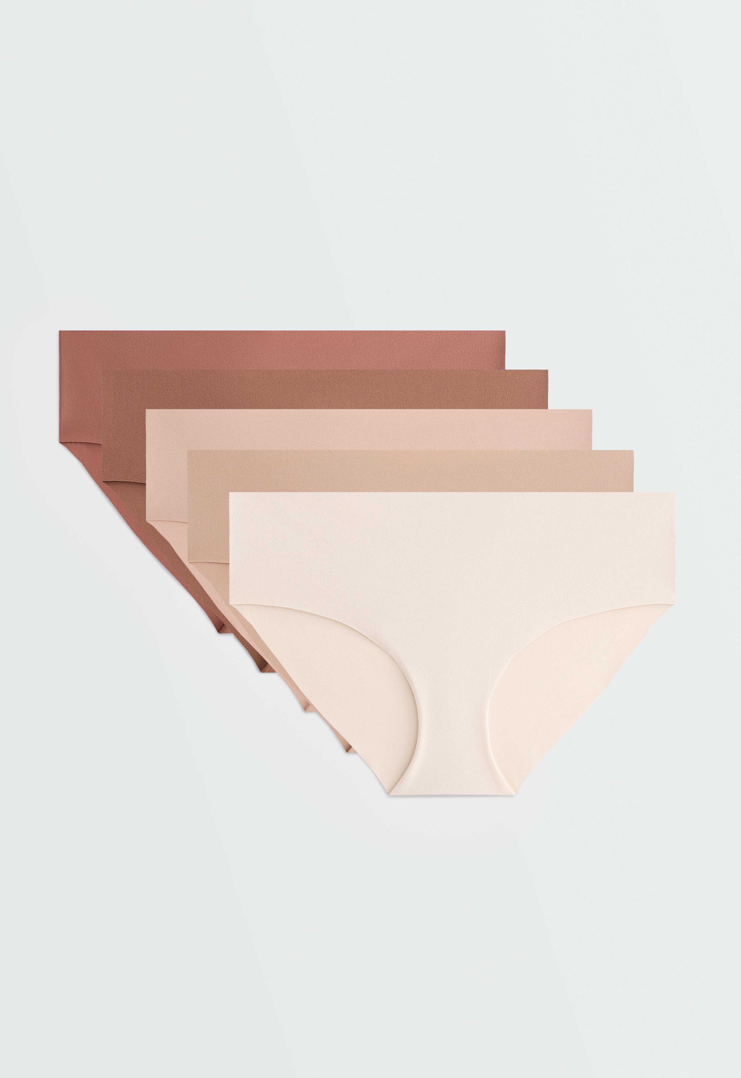 5 سراويل هيبستر PANTONE™ غير مرئية من البولي أميد