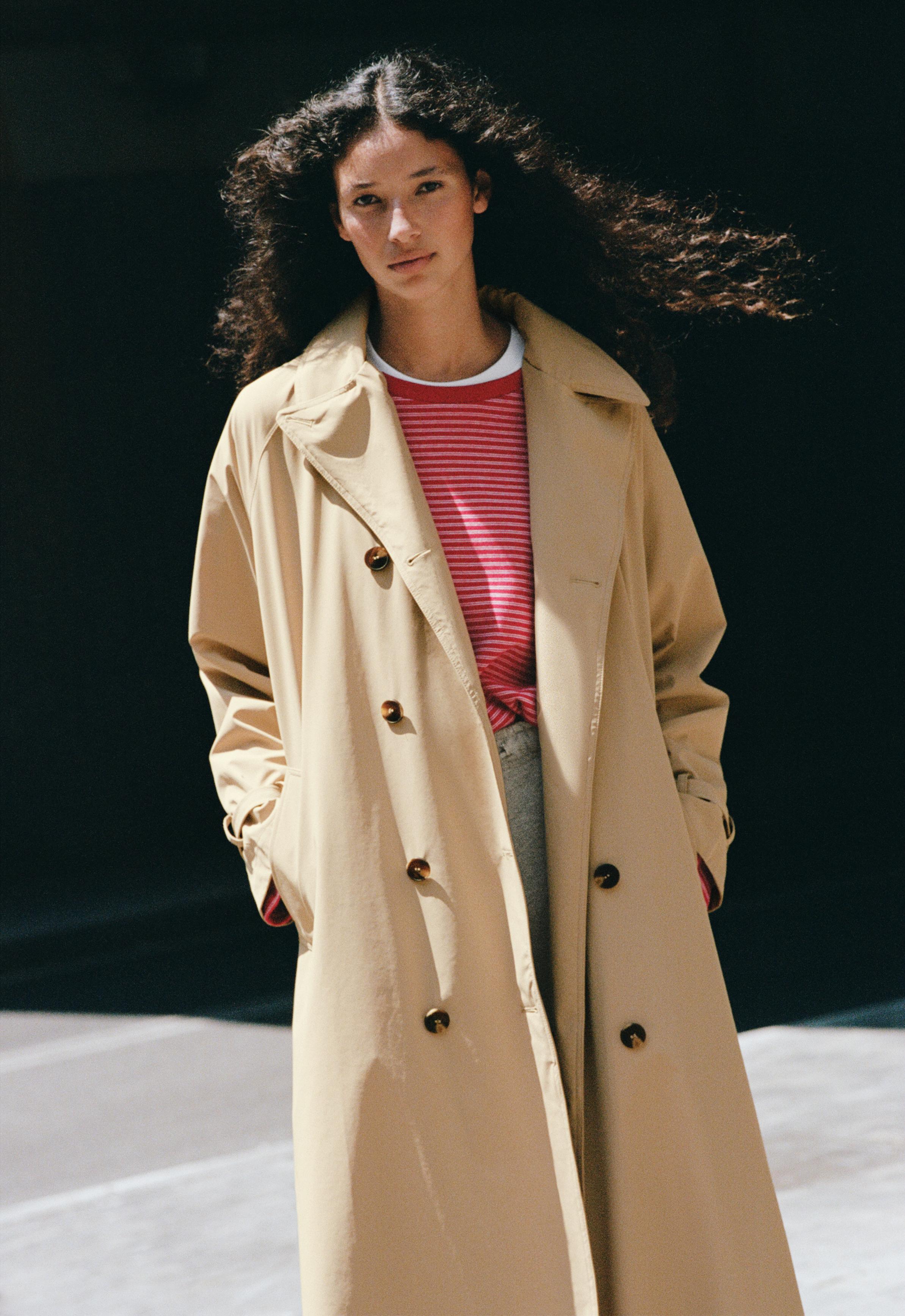Extra lightweight 10k waterproof long jacket — CAMEL