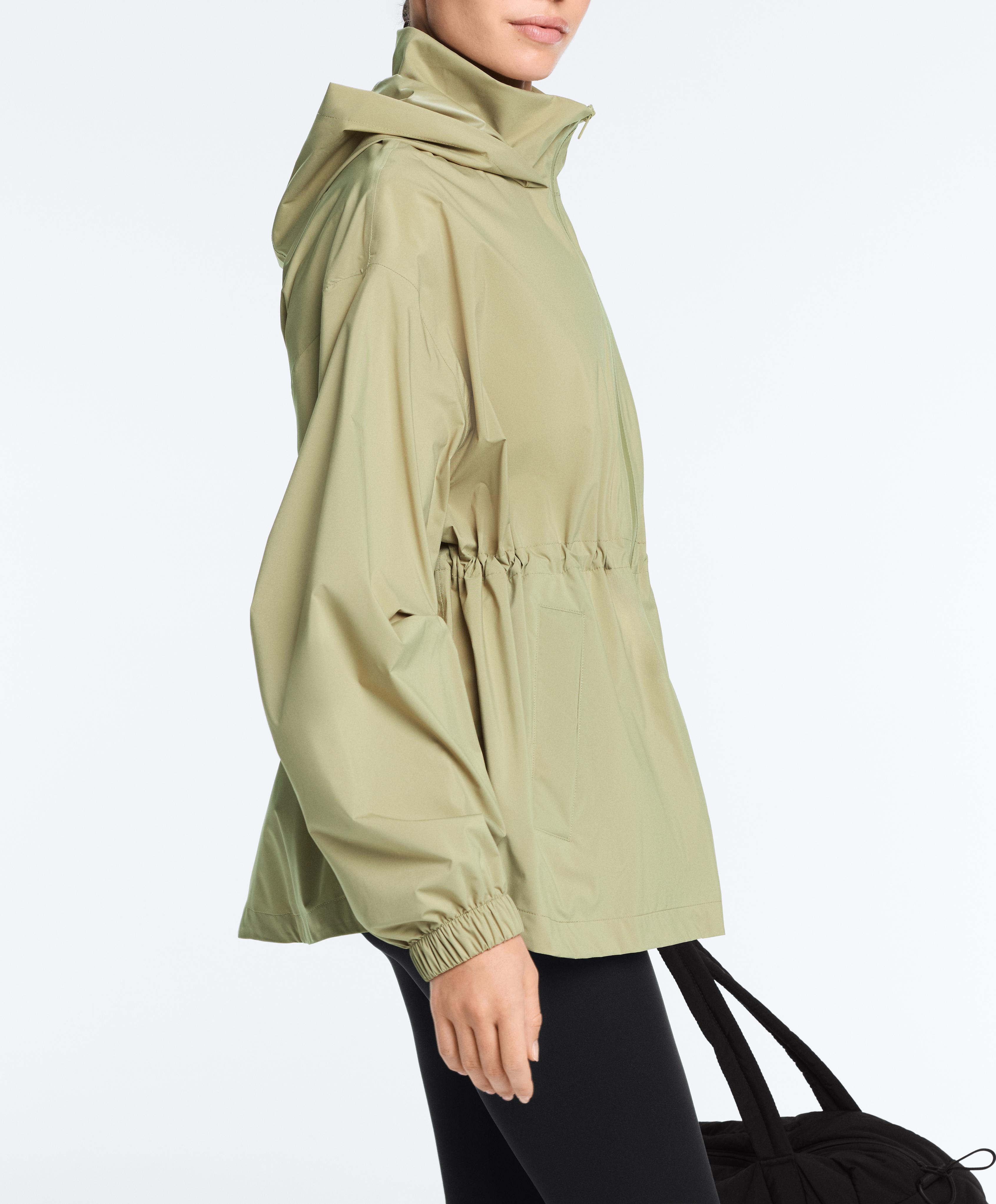 Super extra lightweight 10k packable waterproof jacket — WASHED APPLE GREEN