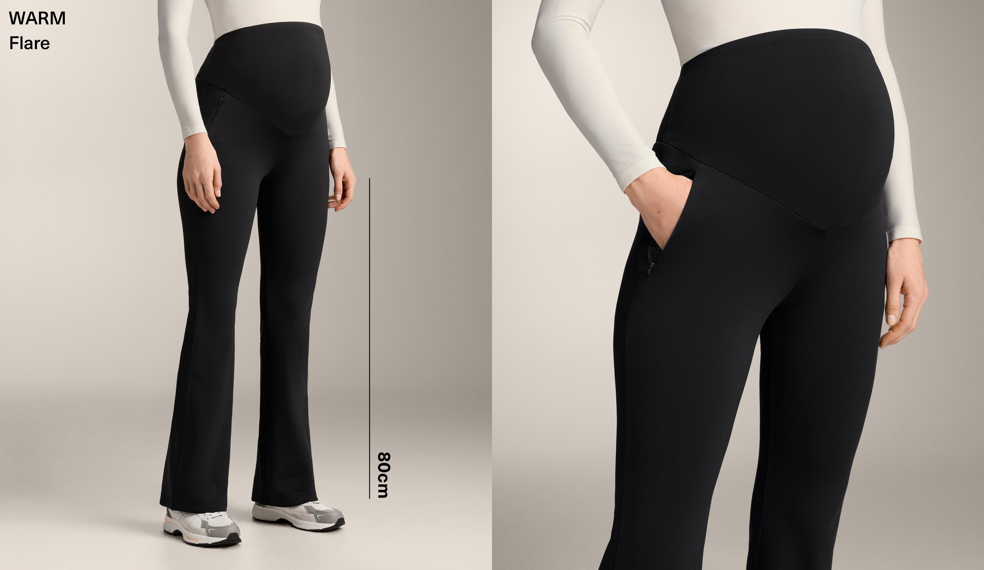 Warm flare maternity trousers Warm flare maternity trousers